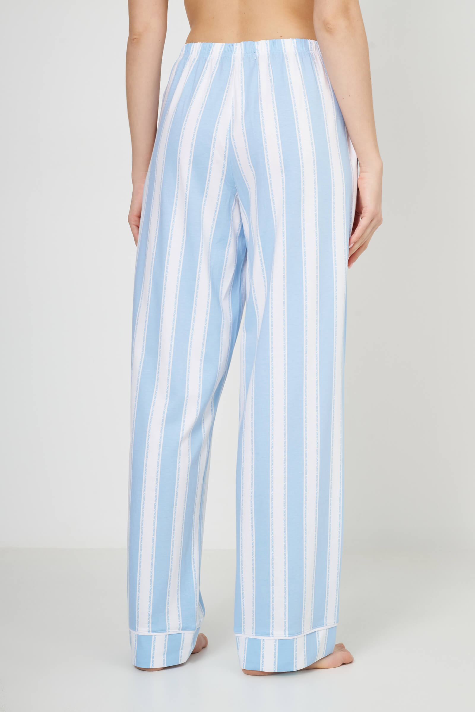 Хлопковая пижама с английским воротником Бренд DKNY Изображение 7