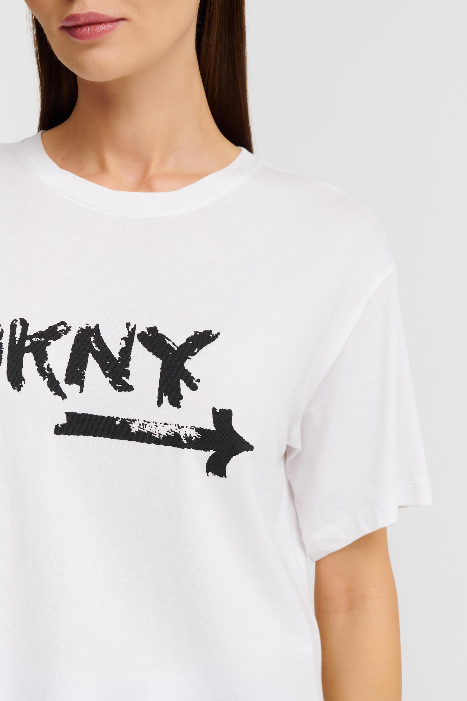 Футболка с круглым вырезом Бренд DKNY Изображение 5