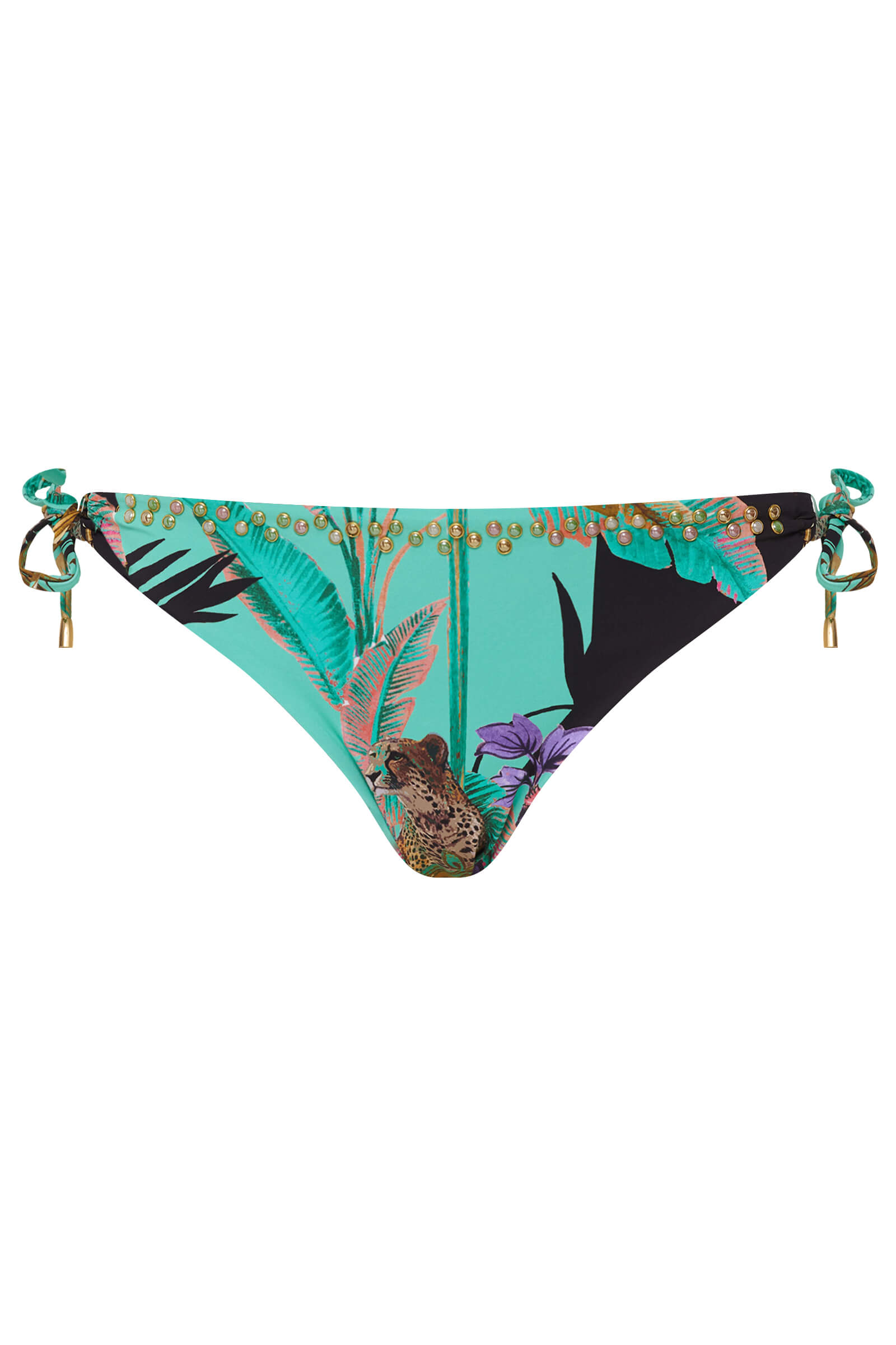 Раздельный купальник без косточек с разноцветным декором Бренд Miss Bikini Изображение 6