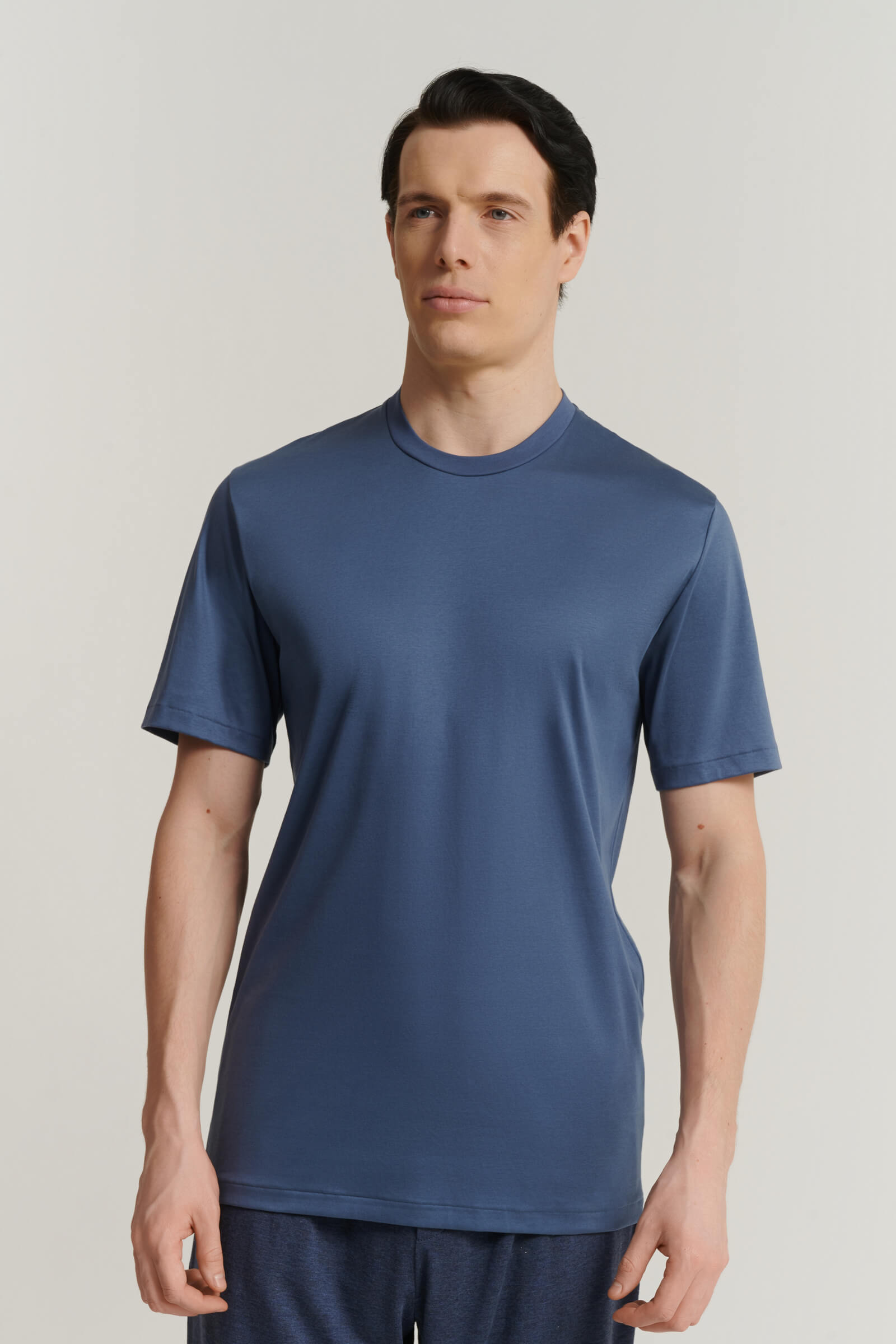 Футболка из редкого хлопка Sea Island Бренд Zimmerli Изображение 2
