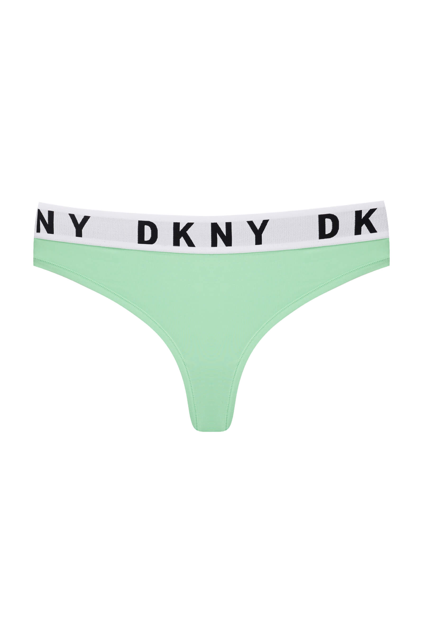 Трусы стринги с логотипом бренда Бренд DKNY