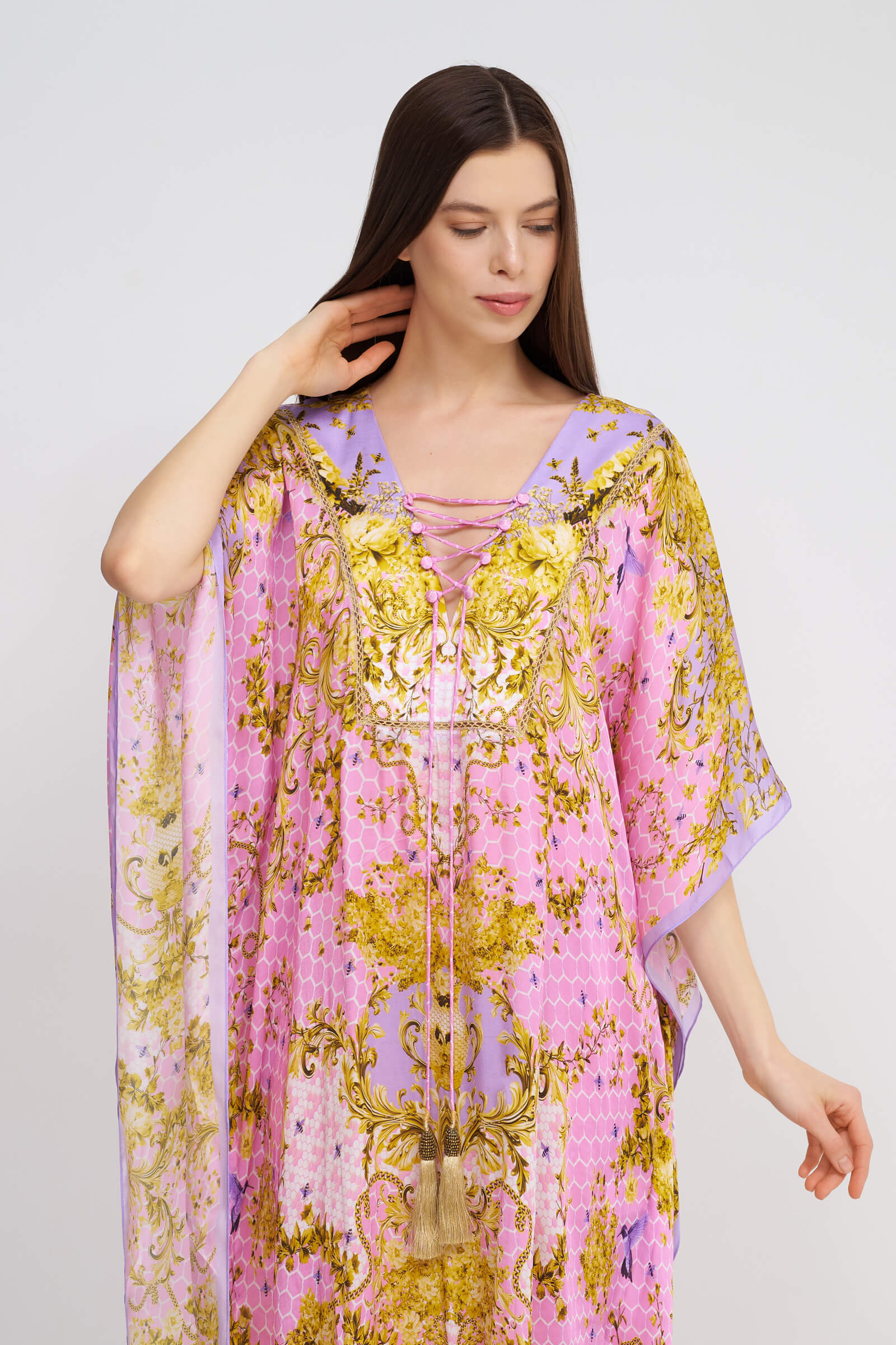 Асимметричная туника с принтом Бренд KORE Collections Изображение 4