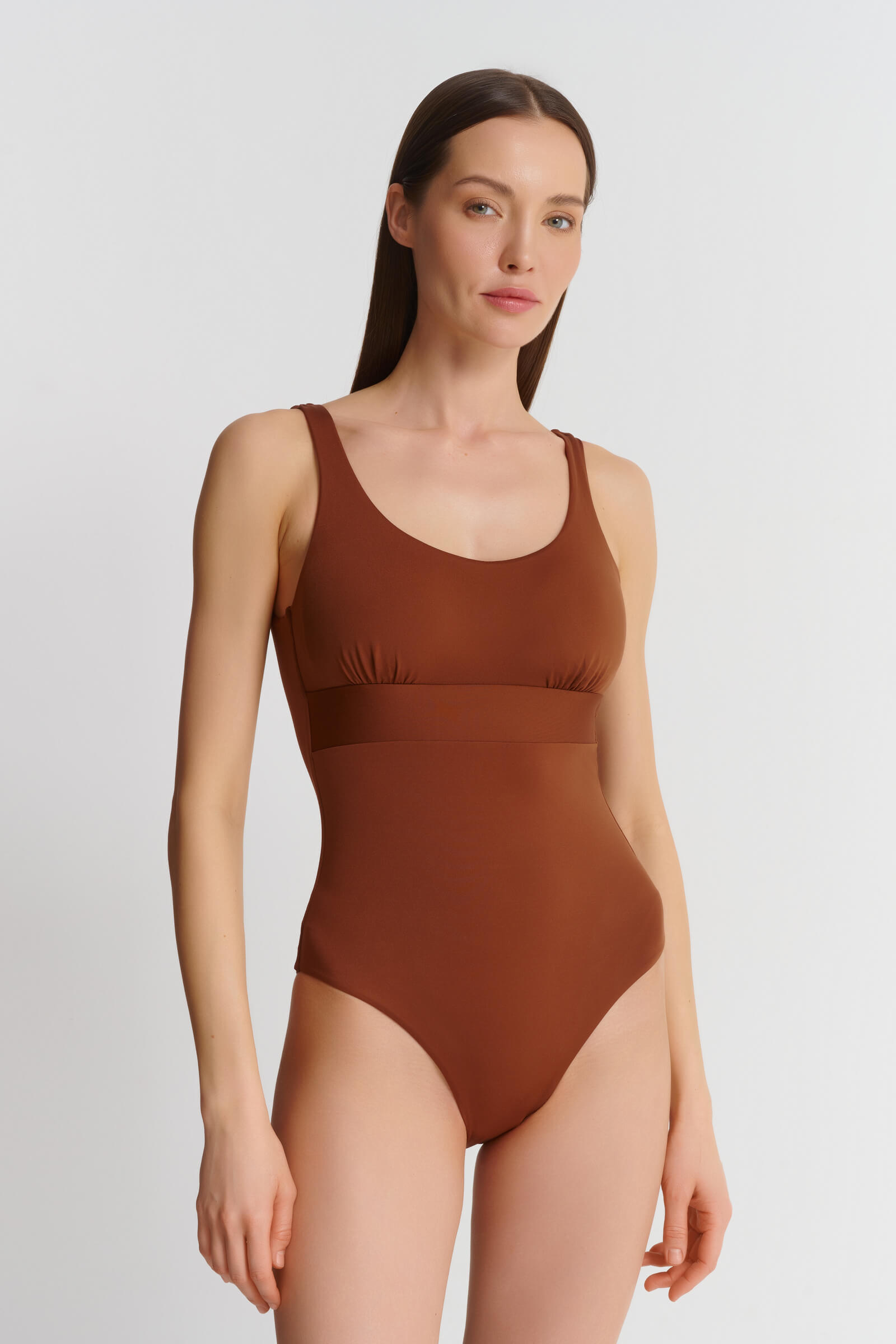 Слитный купальник с эффектом умного загара Бренд Max Mara Изображение 2