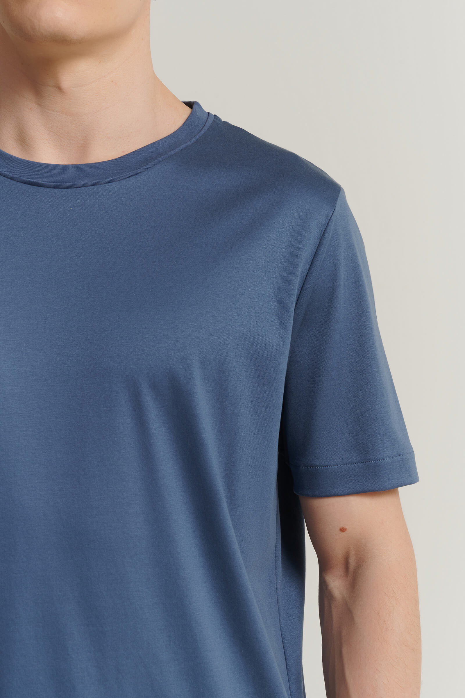 Футболка из редкого хлопка Sea Island Бренд Zimmerli Изображение 5