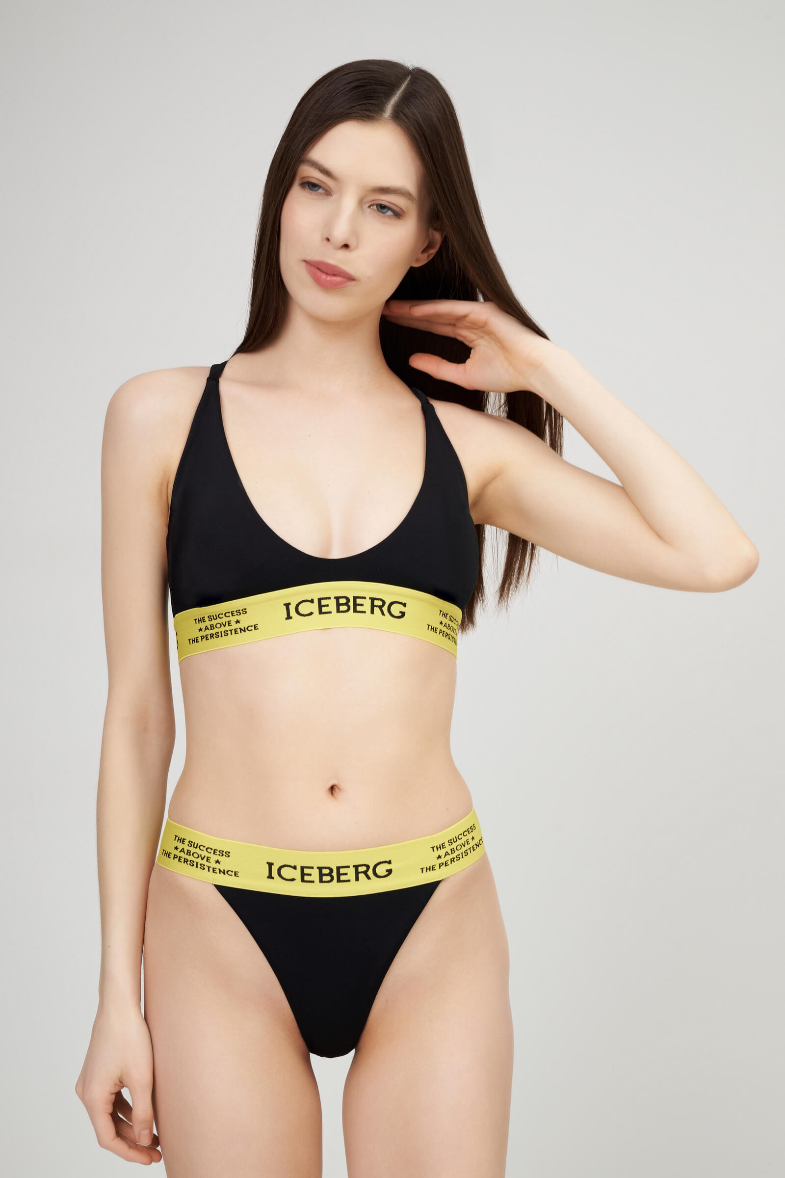Лиф без косточек с логотипом бренда Бренд Iceberg Изображение 6