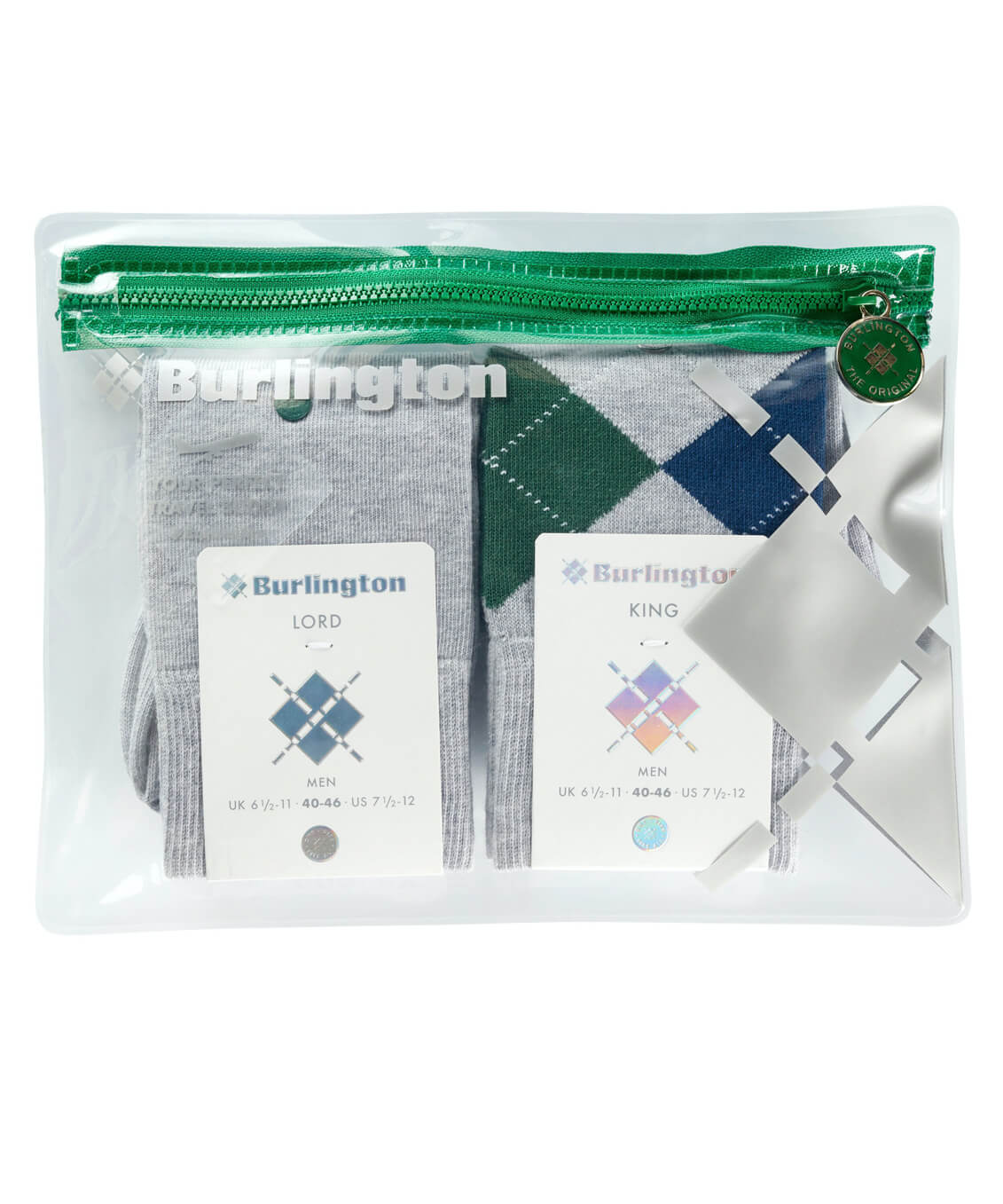 Мужские носки 2 пары Burlington Travel Pouch Бренд Burlington Изображение 2