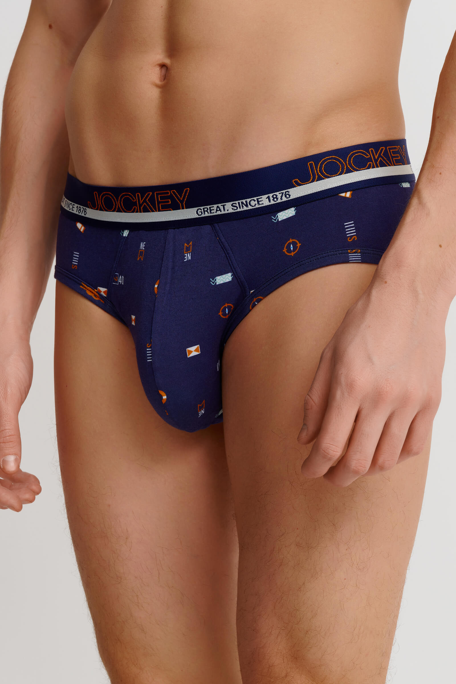Трусы брифы из хлопка и модала Бренд Jockey Изображение 2