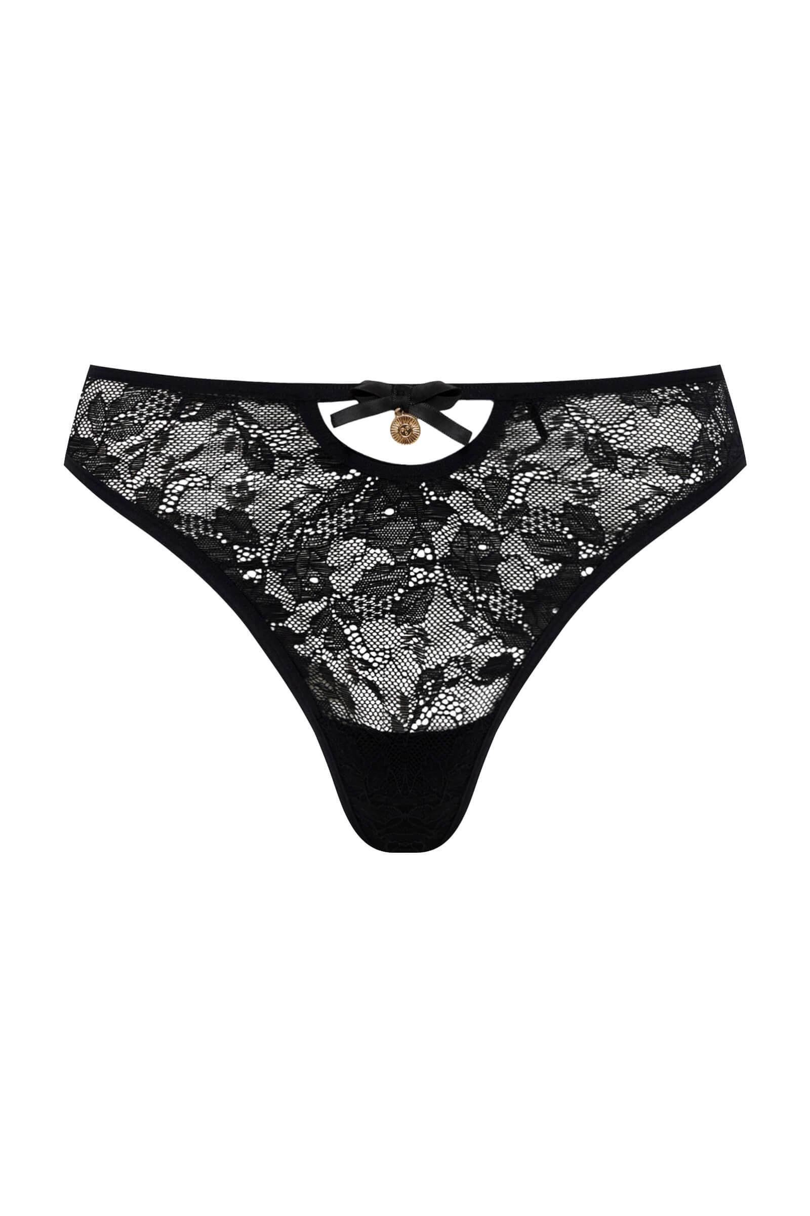 Кружевные трусы стринги с фигурным вырезом Бренд Marlies/Dekkers