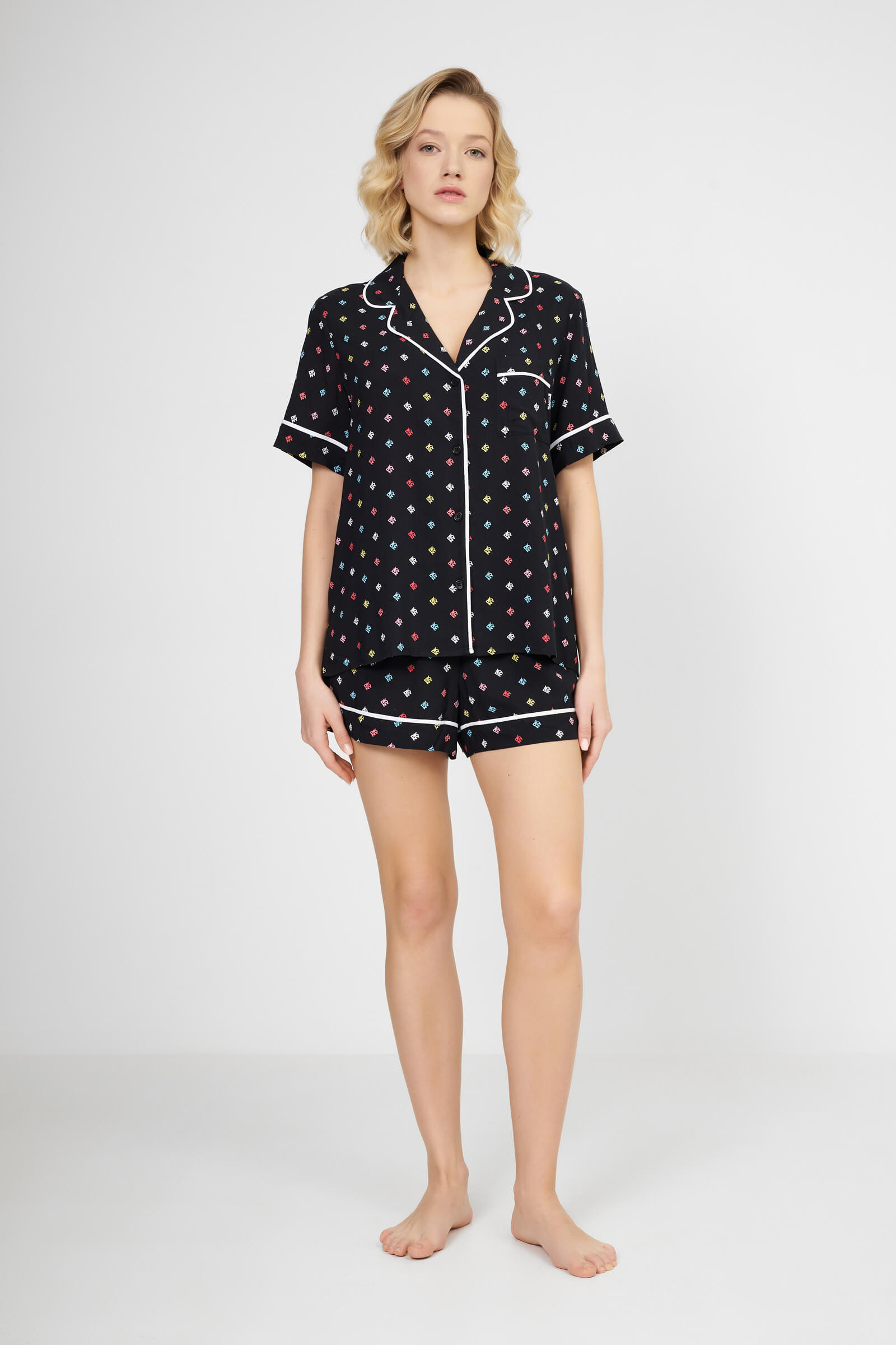 Пижама из 100% вискозы Бренд DKNY Изображение 2