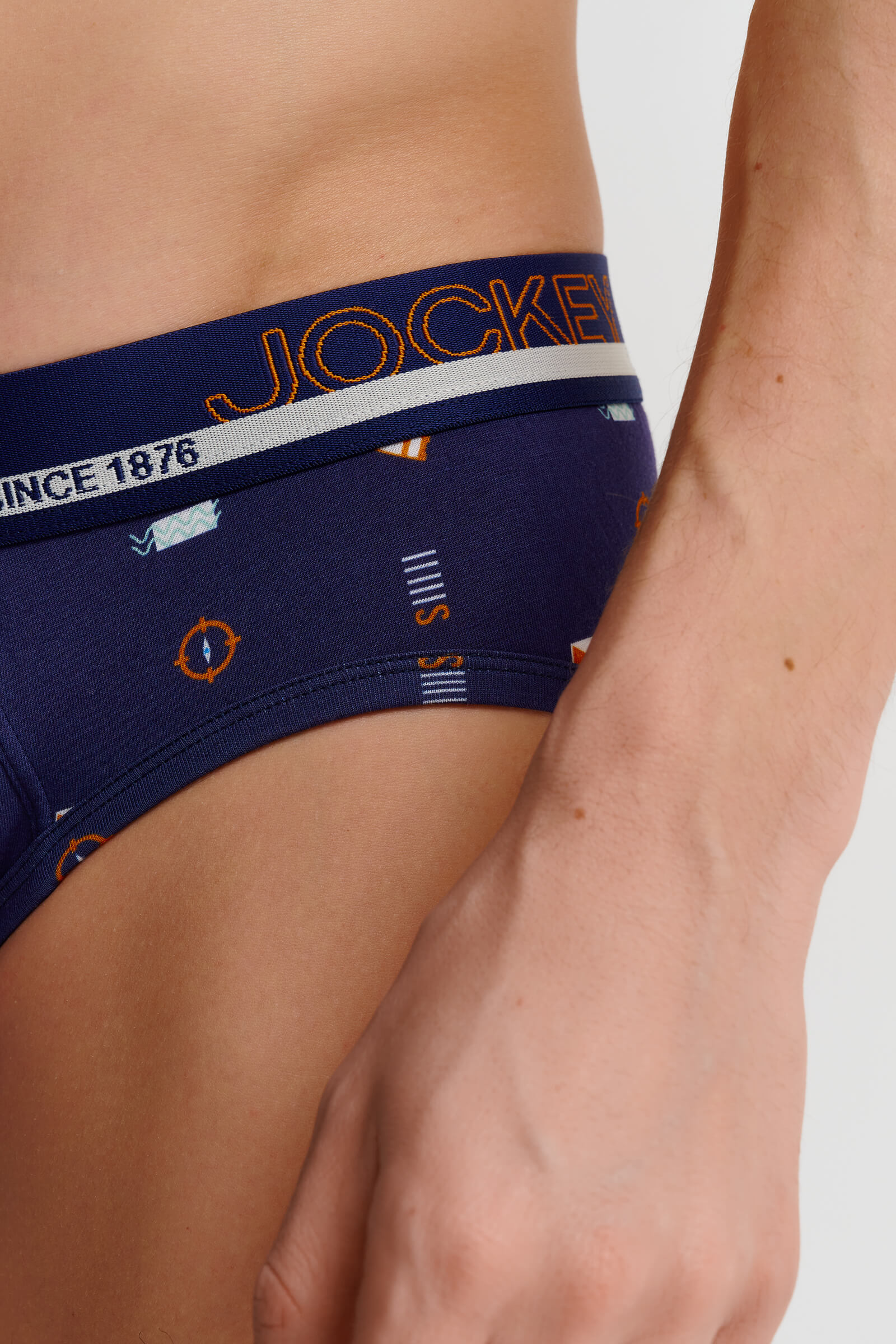 Трусы брифы из хлопка и модала Бренд Jockey Изображение 5