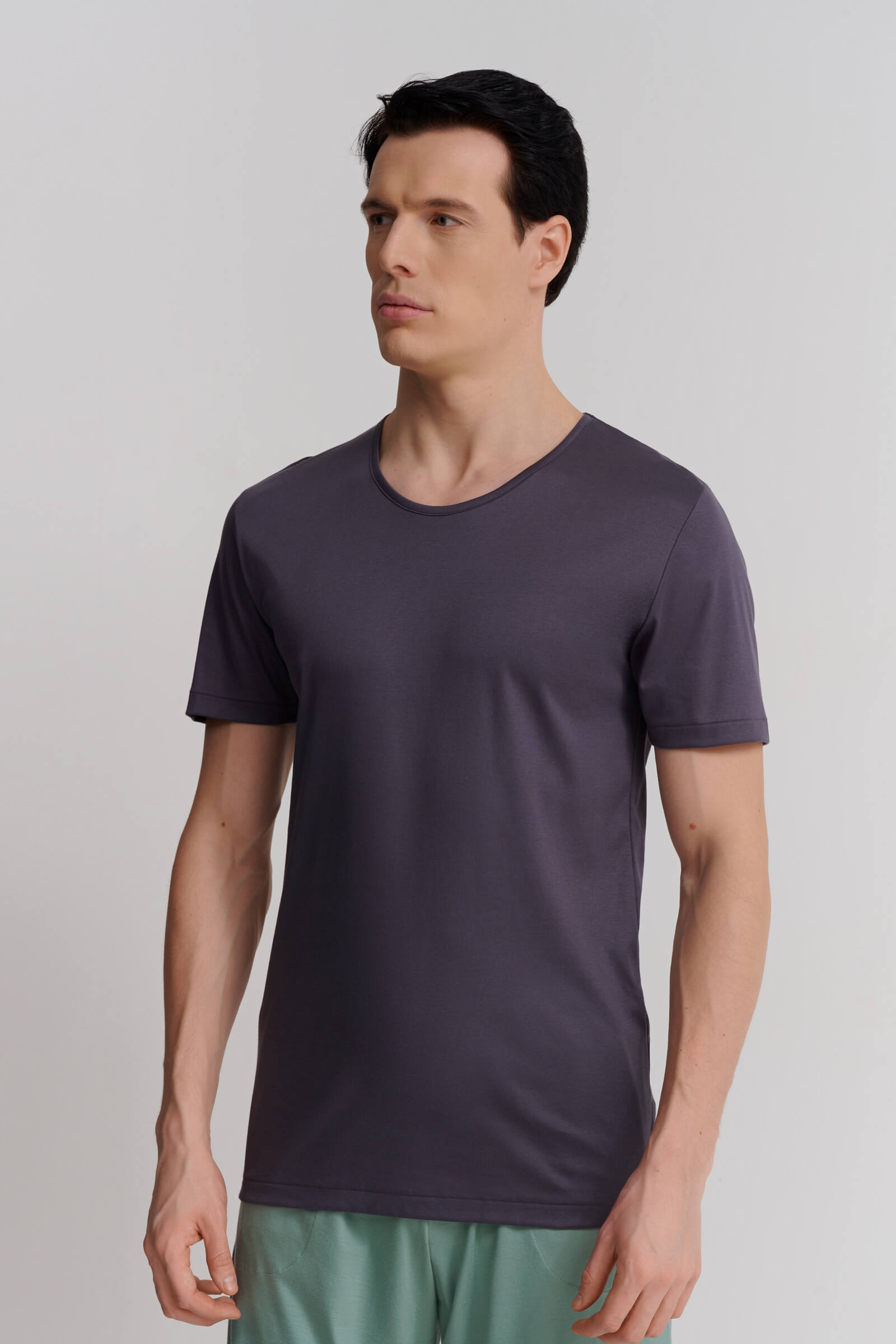 Футболка из редкого хлопка Sea Island Бренд Zimmerli Изображение 2