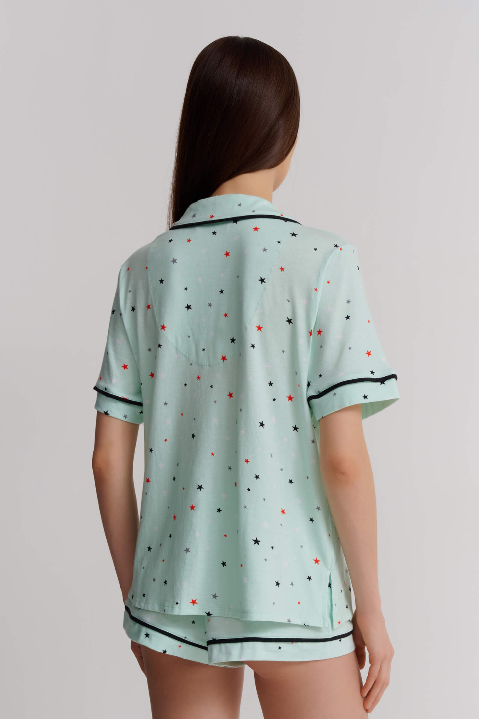 Хлопковая короткая пижама Бренд DKNY Изображение 4