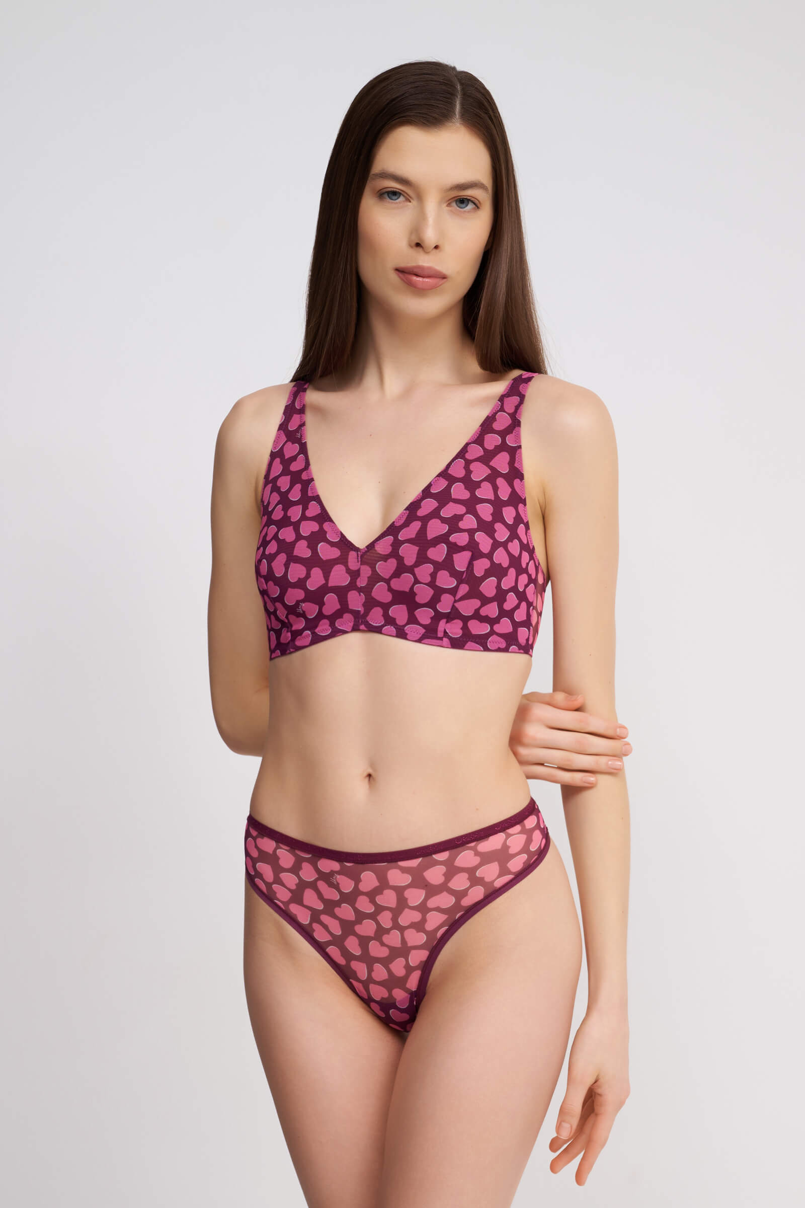 Бюстгальтер с треугольными чашками без косточек Бренд DKNY Изображение 4