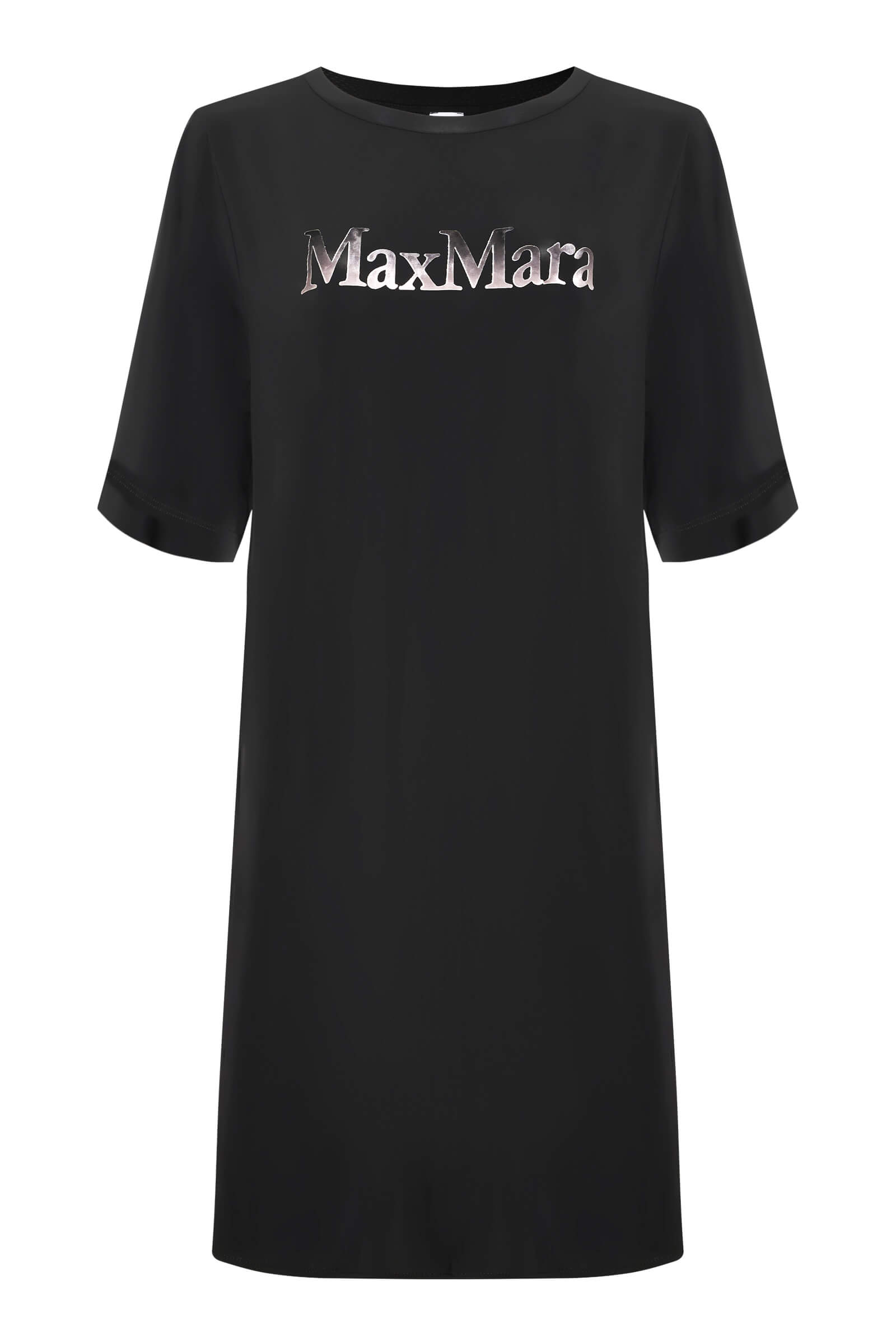 Платье-футболка из шелковистой вискозы Бренд Max Mara
