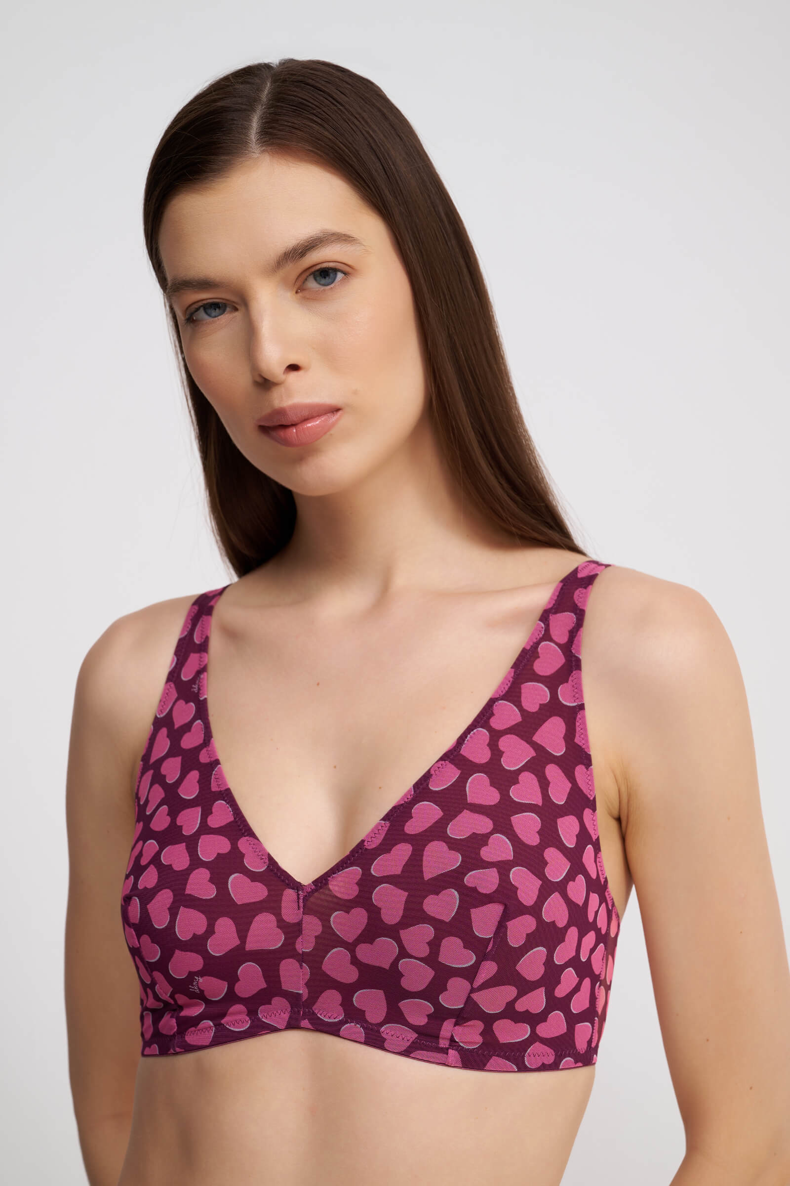 Бюстгальтер с треугольными чашками без косточек Бренд DKNY Изображение 2