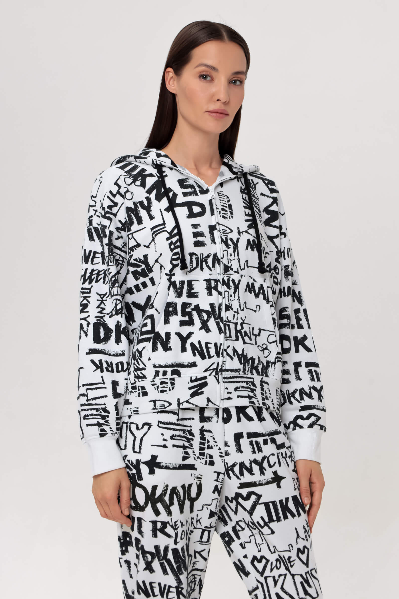Толстовка с капюшоном Бренд DKNY Изображение 2