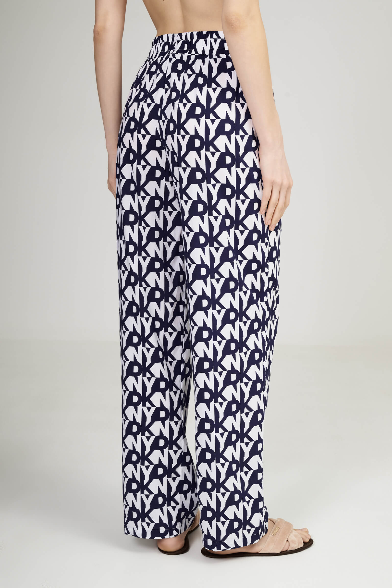 Пижама из хлопка и вискозы Бренд DKNY Изображение 11