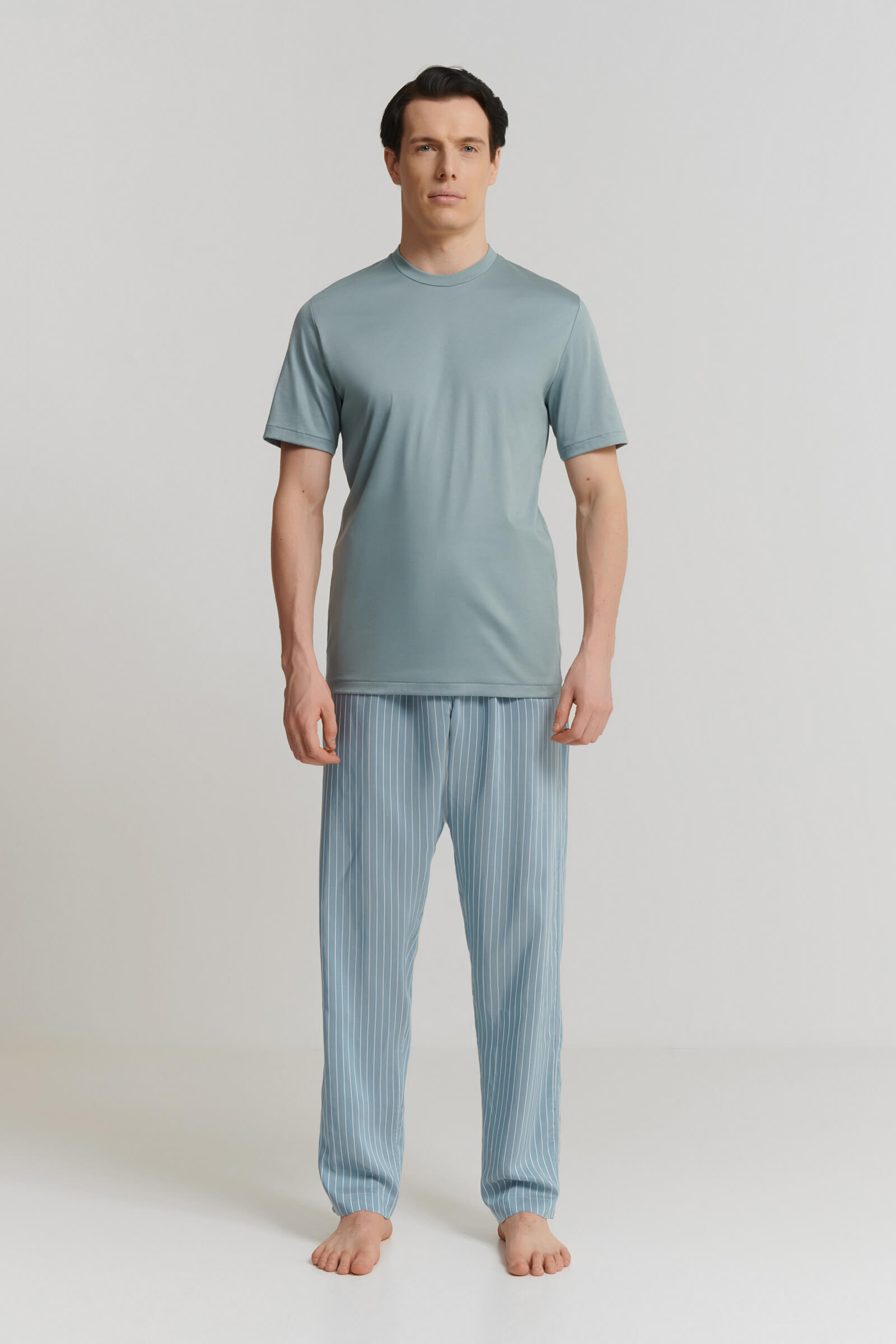 Пижамные брюки из охлаждающей вискозы и шелка Бренд Zimmerli Изображение 4