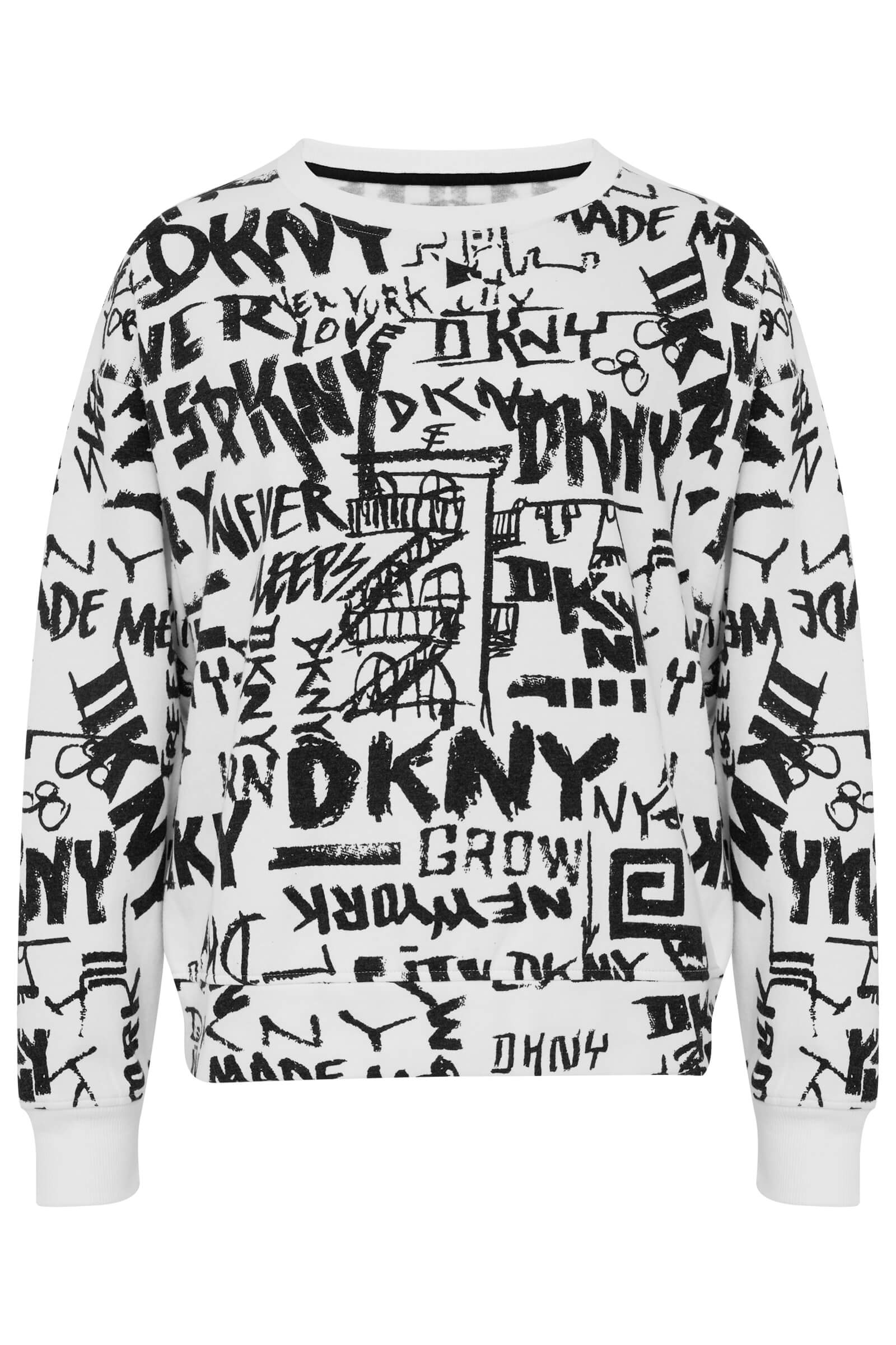 Свитшот с длинным рукавом Бренд DKNY