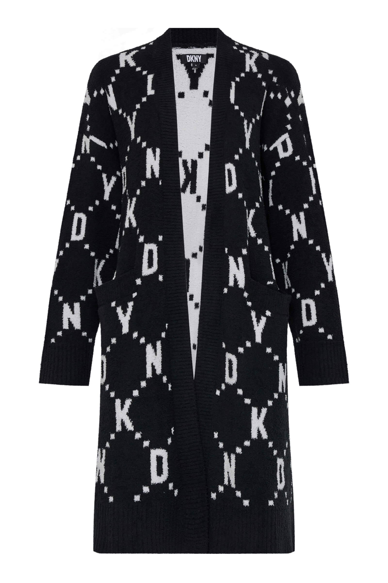 Удлиненный кардиган на запах Бренд DKNY