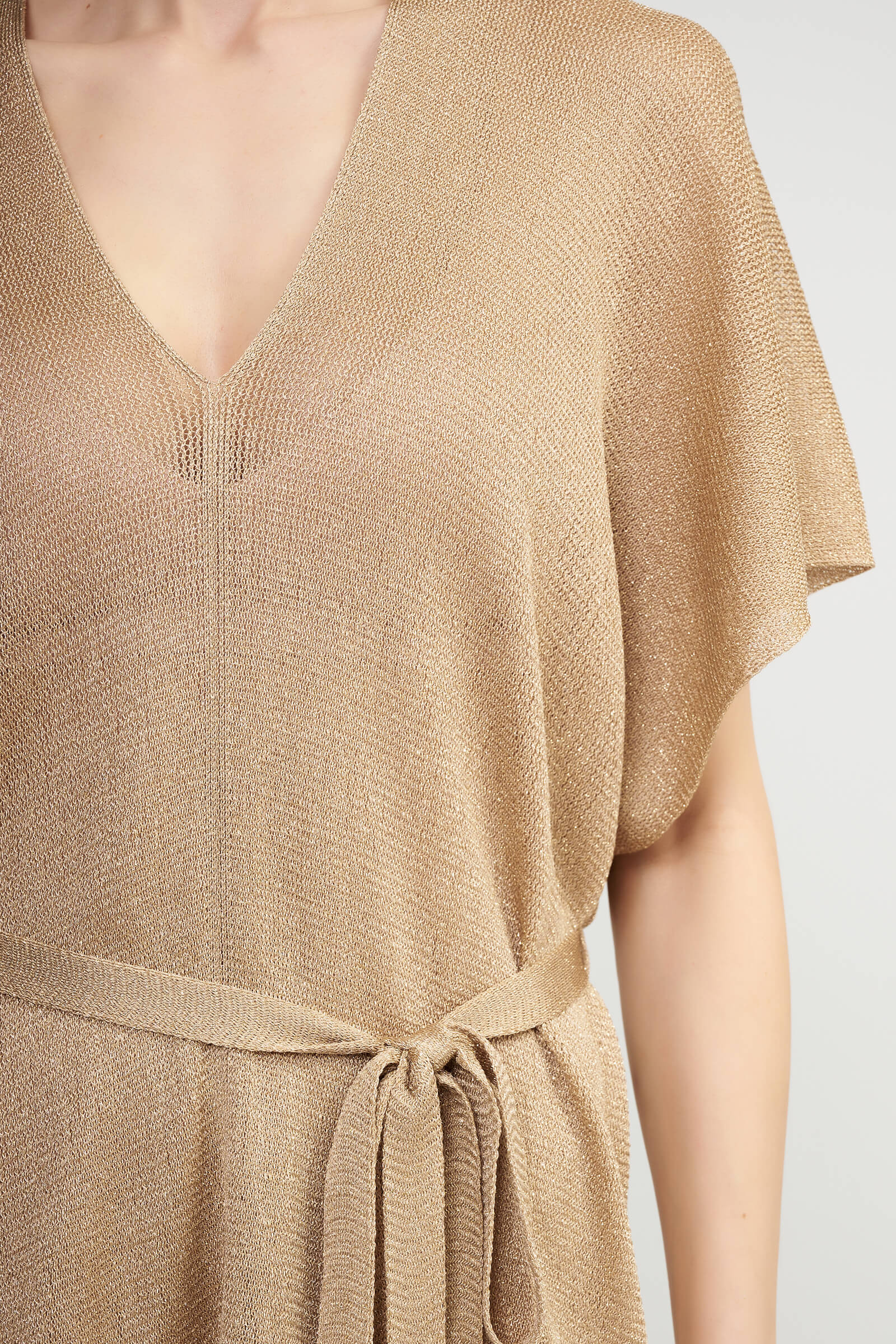 Трикотажная туника с бахромой Бренд Max Mara Изображение 5