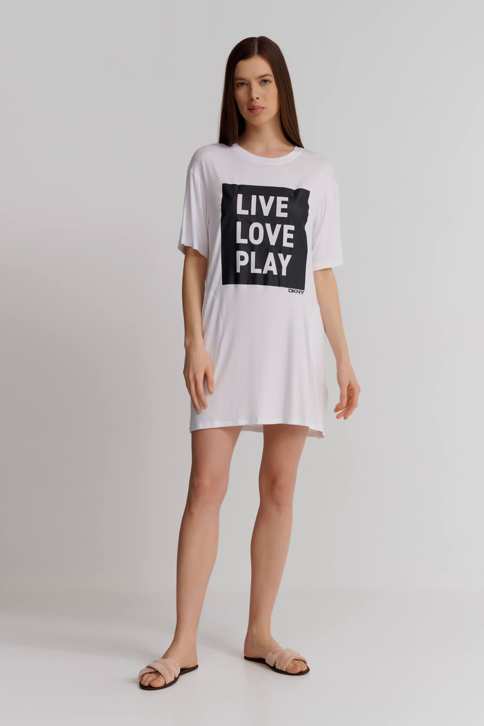 Короткая ночная сорочка Бренд DKNY Изображение 2
