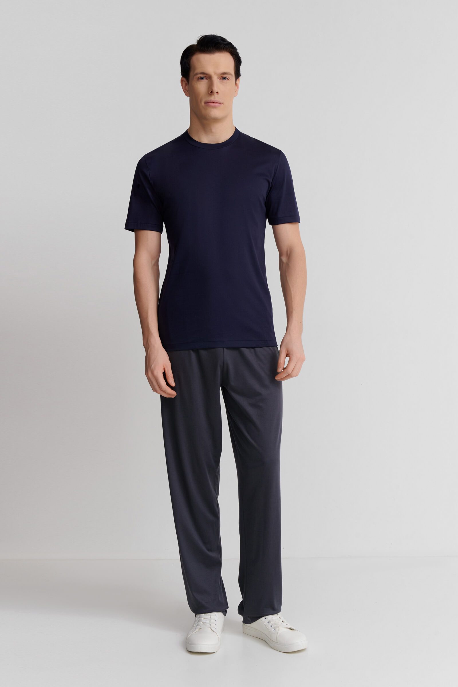 Футболка из редкого хлопка Sea Island Бренд Zimmerli Изображение 4
