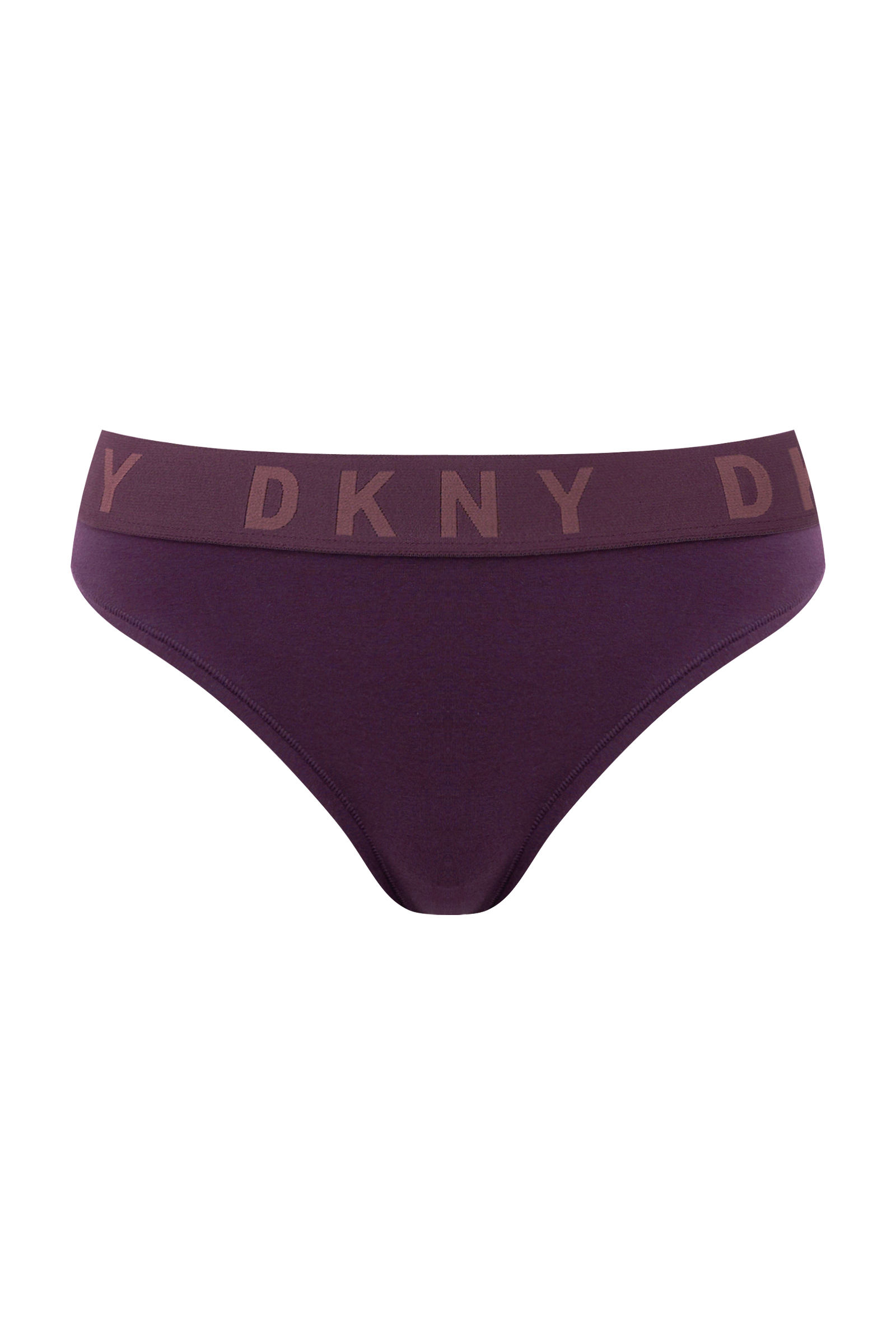 Трусы стринги с логотипом бренда Бренд DKNY