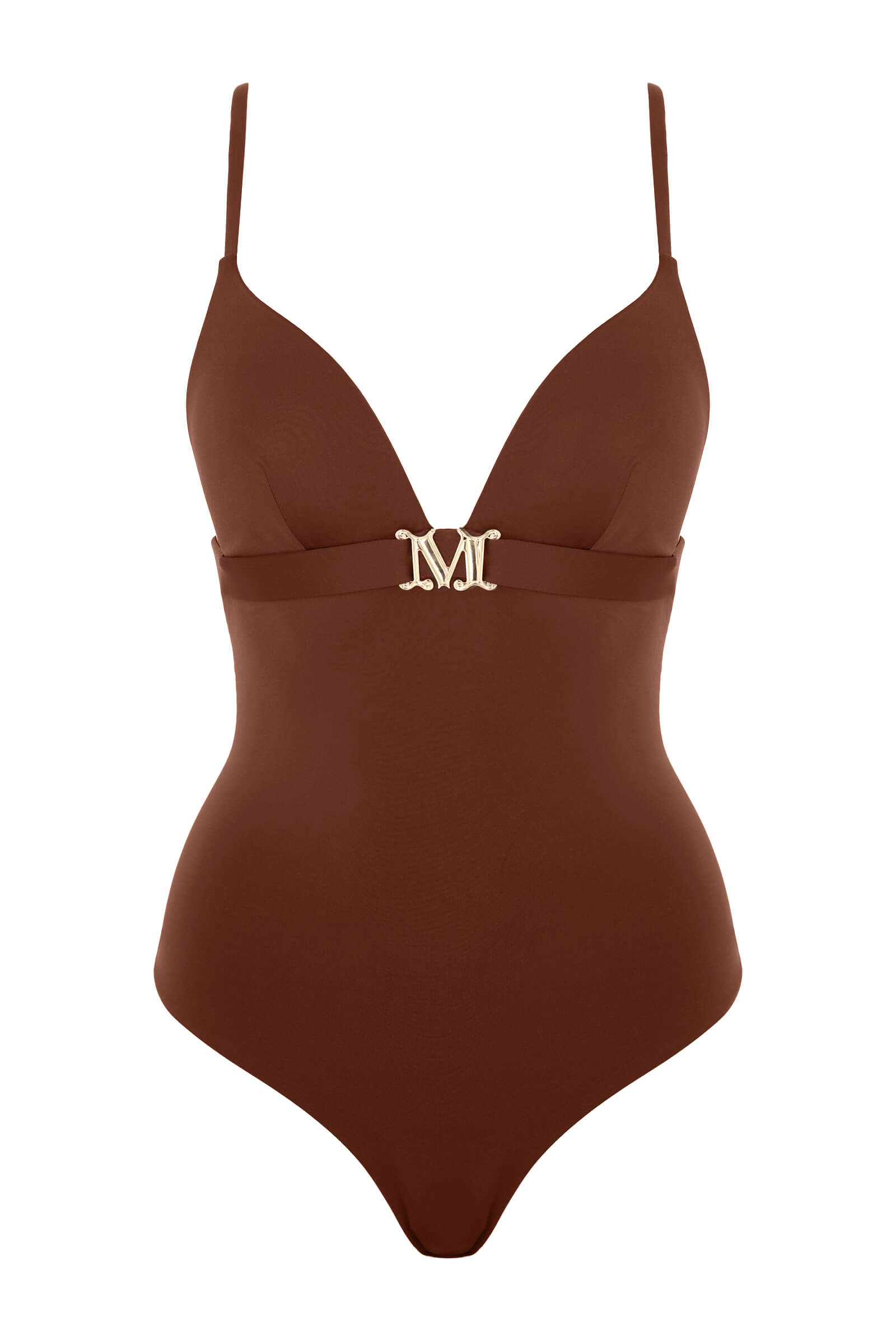 Слитный купальник с эффектом умного загара Бренд Max Mara