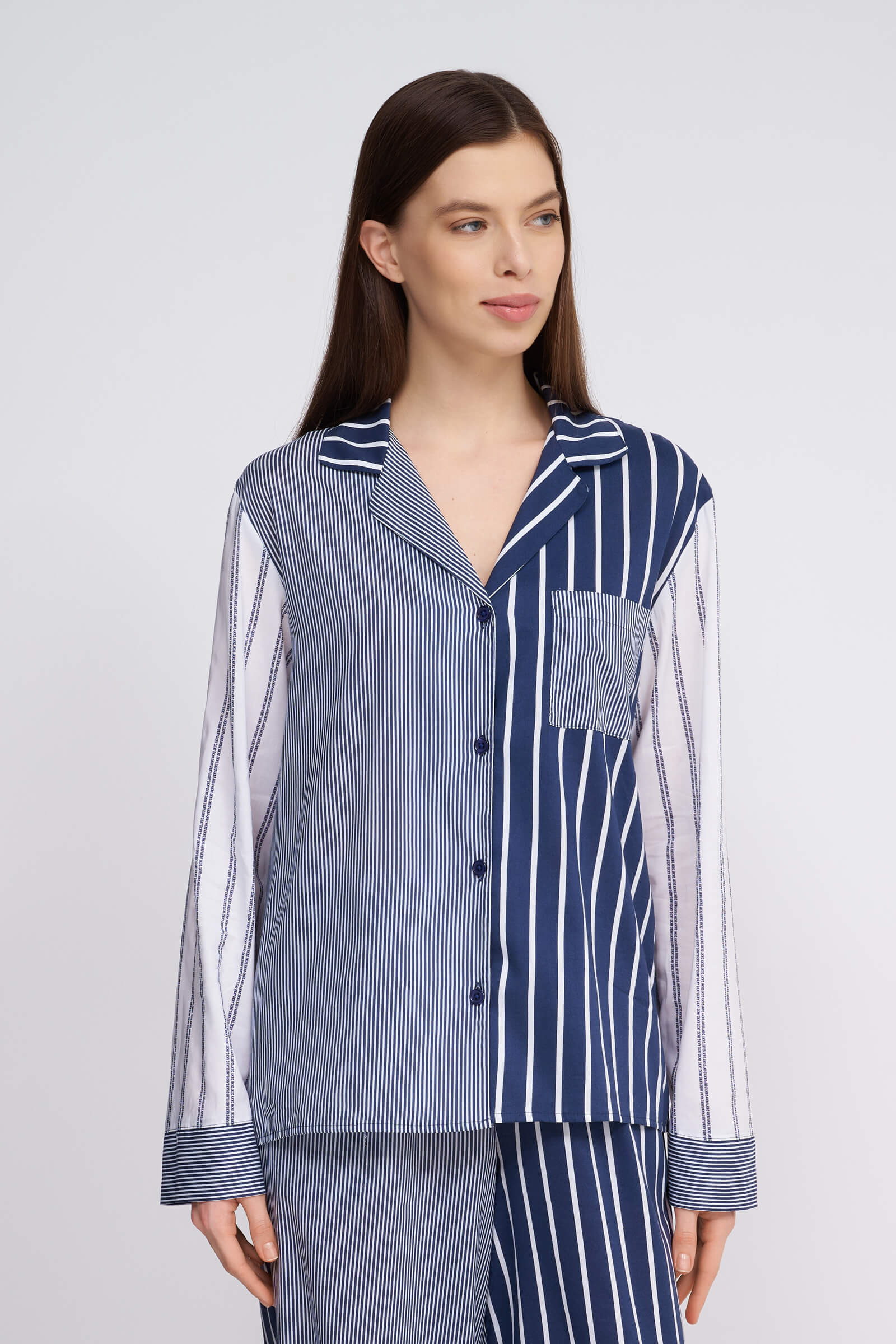 Длинная пижама из смесового материала Бренд DKNY Изображение 5