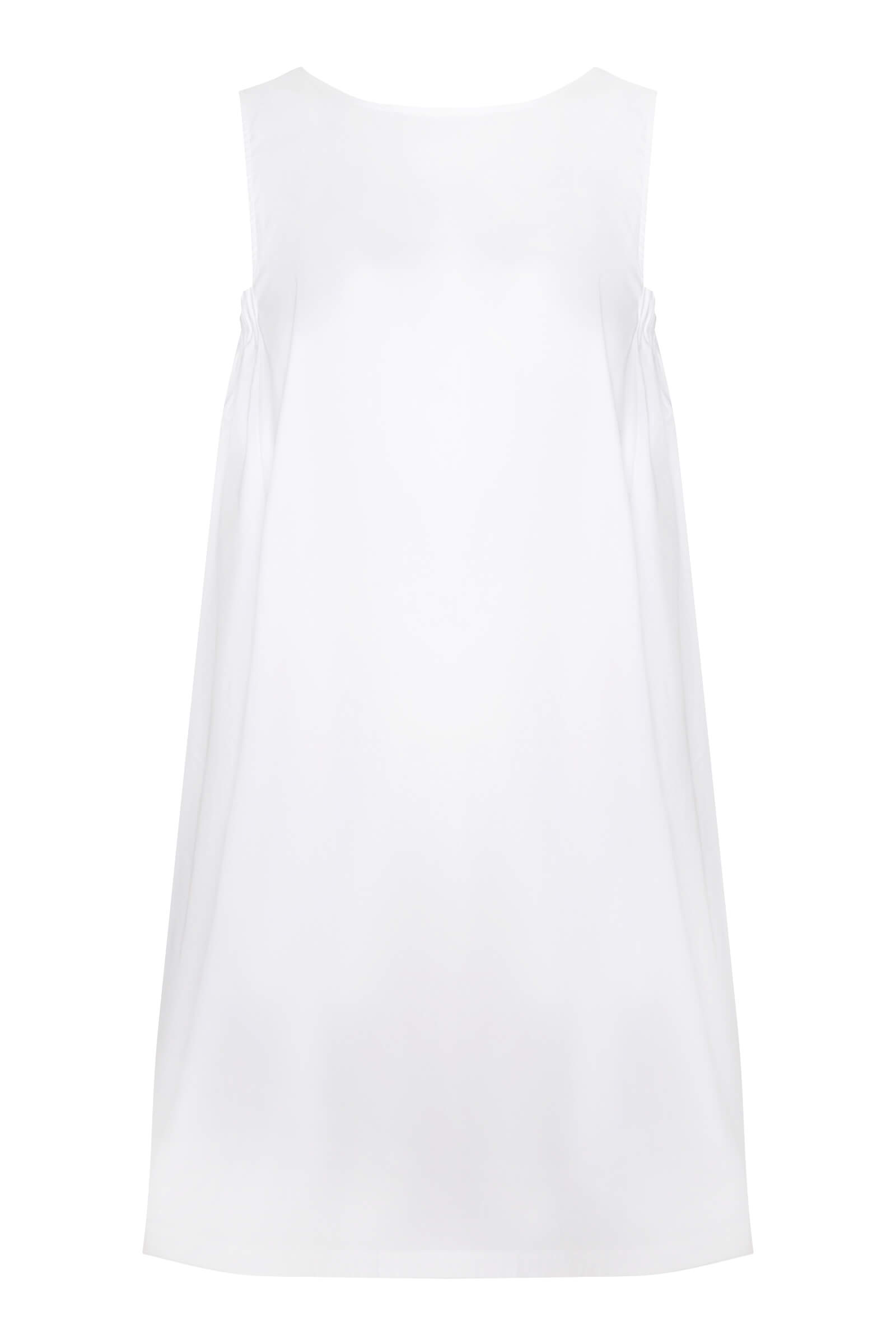 Короткое пляжное платье из хлопка Бренд Max Mara