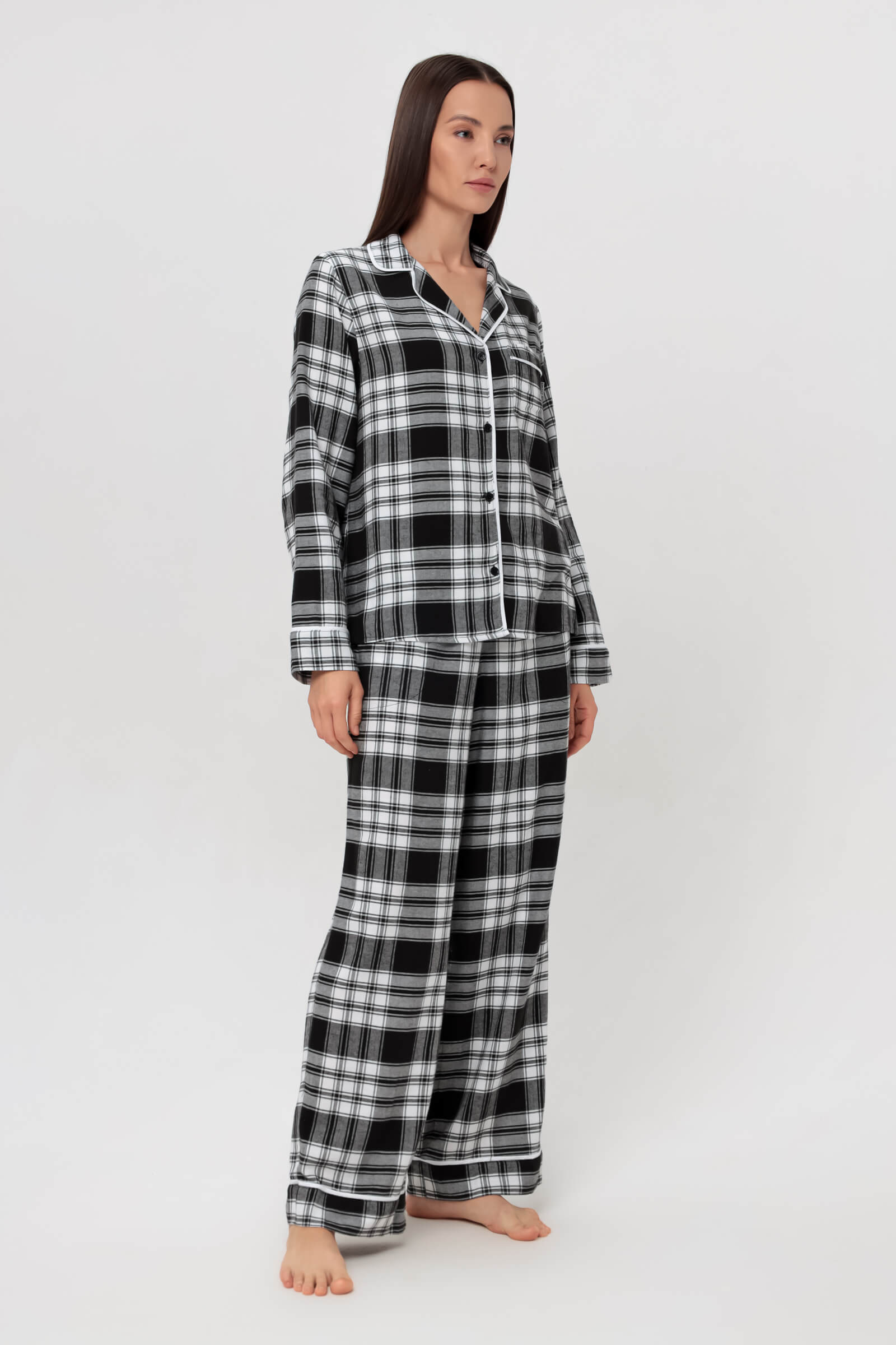 Длинная фланелевая пижама Бренд DKNY Изображение 2