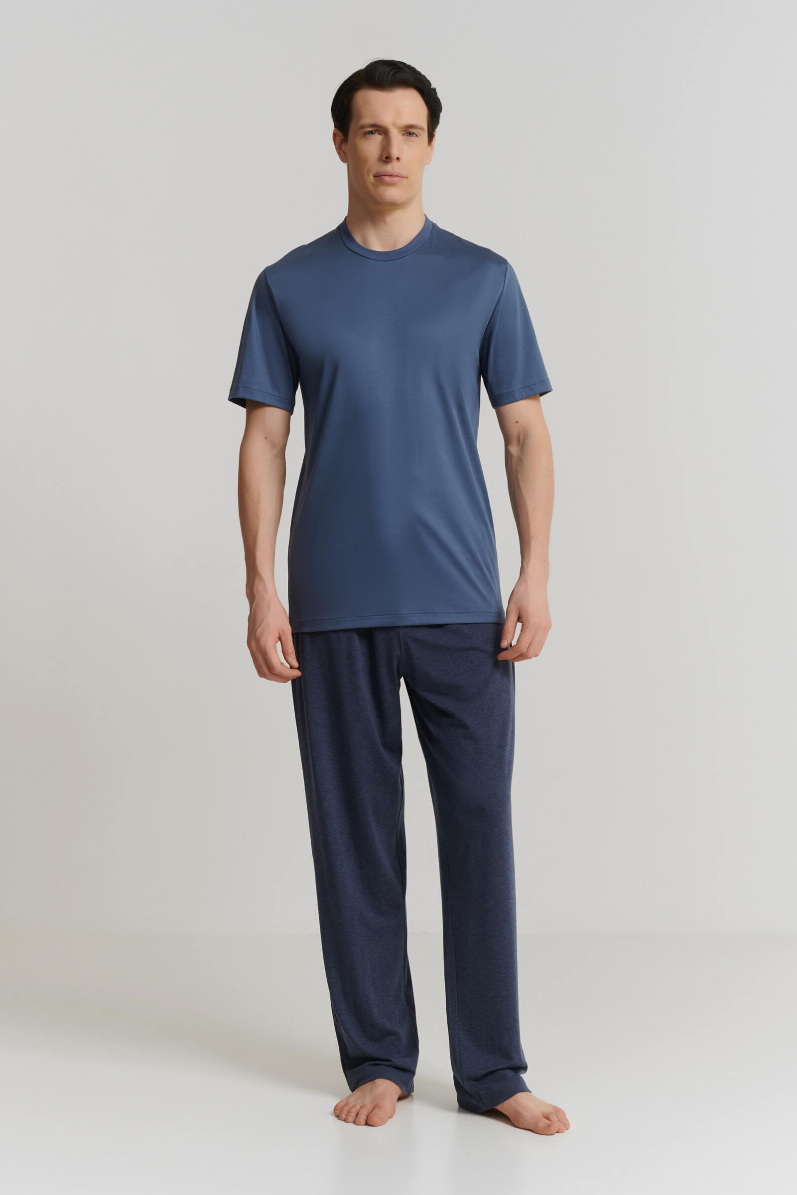 Футболка из редкого хлопка Sea Island Бренд Zimmerli Изображение 4