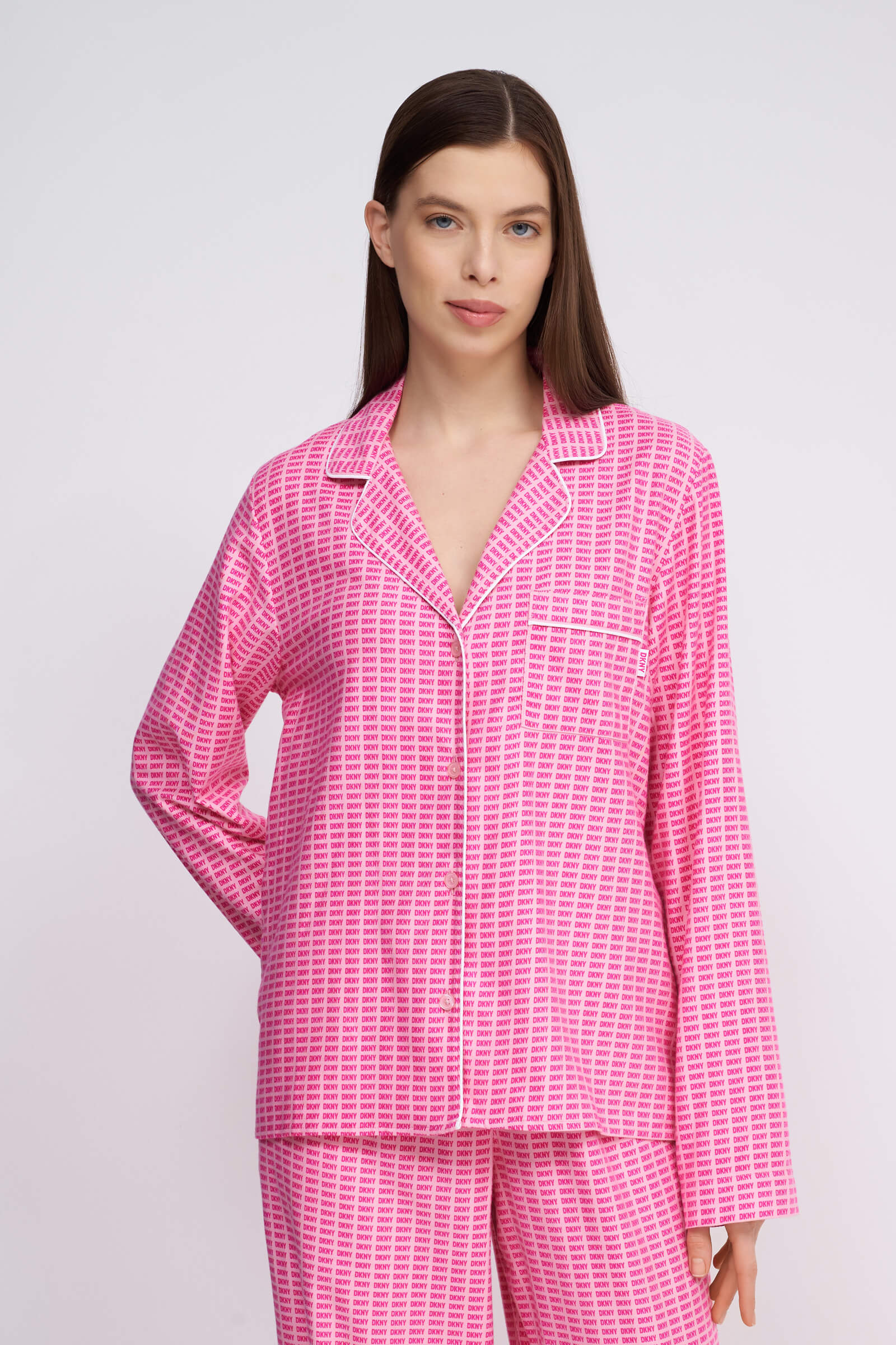 Хлопковая длинная пижама Бренд DKNY Изображение 5