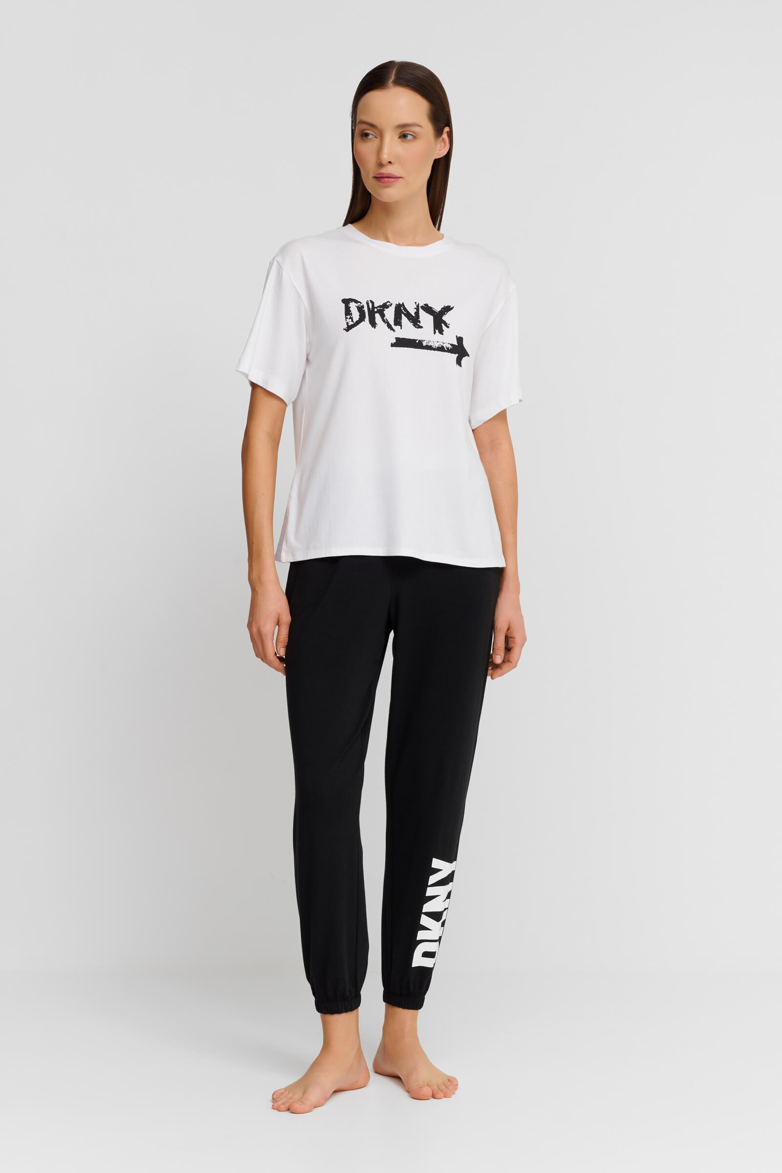 Футболка с круглым вырезом Бренд DKNY Изображение 4