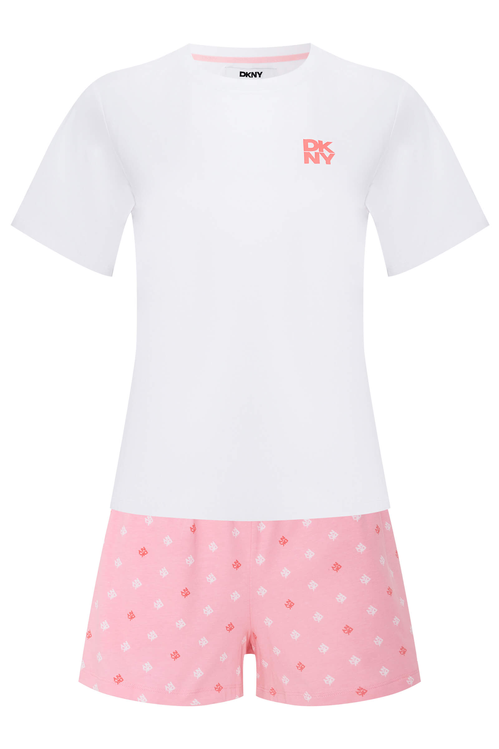 Пижама из смесового хлопка Бренд DKNY