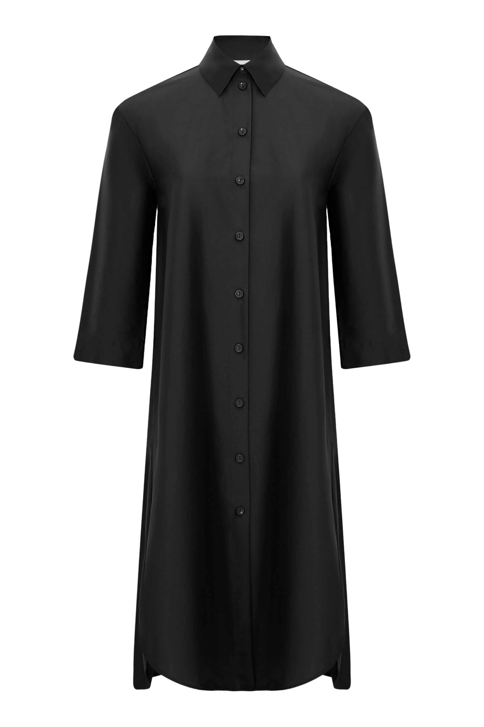 Хлопковое платье-рубашка Бренд Max Mara
