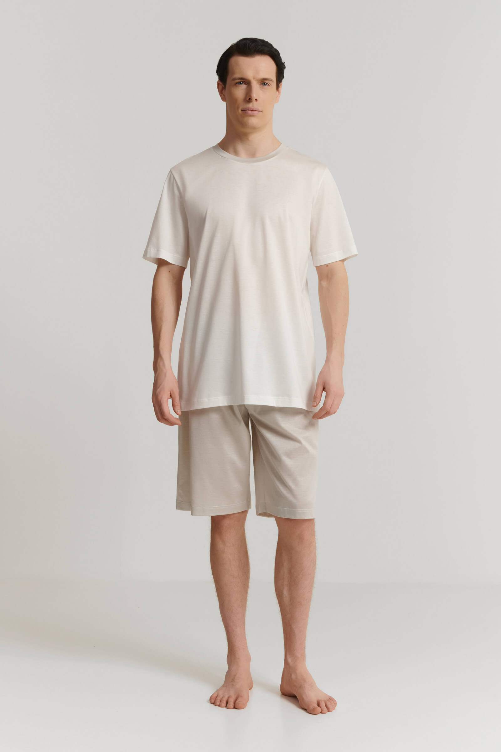 Короткая хлопковая пижама Бренд Zimmerli Изображение 3