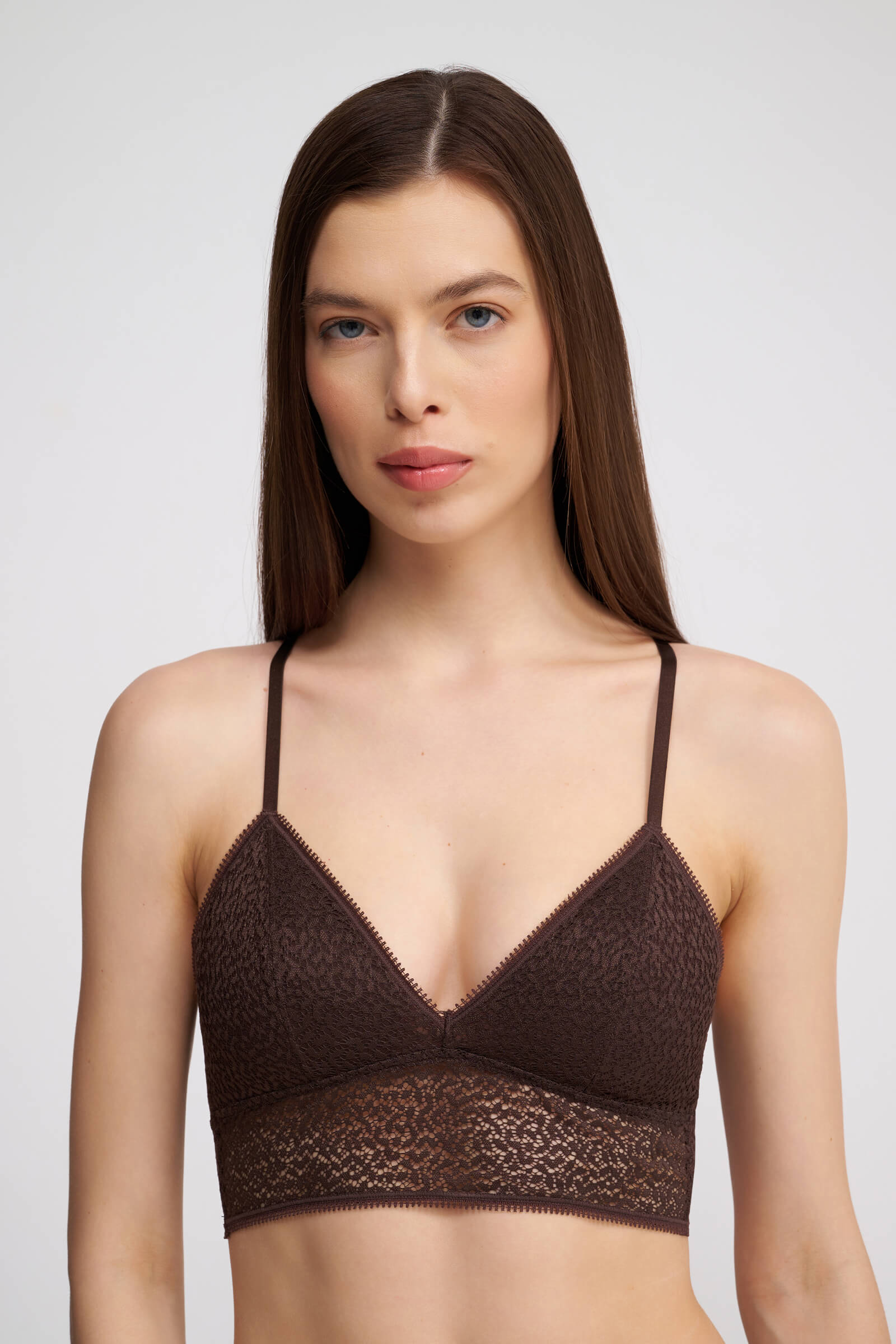 Кружевной бюстгальтер со съемными вкладышами Бренд DKNY Изображение 2