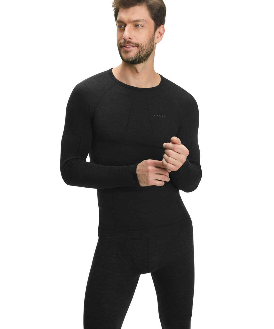 Мужской лонгслив FALKE Wool-Tech Бренд Falke Ess Изображение 7