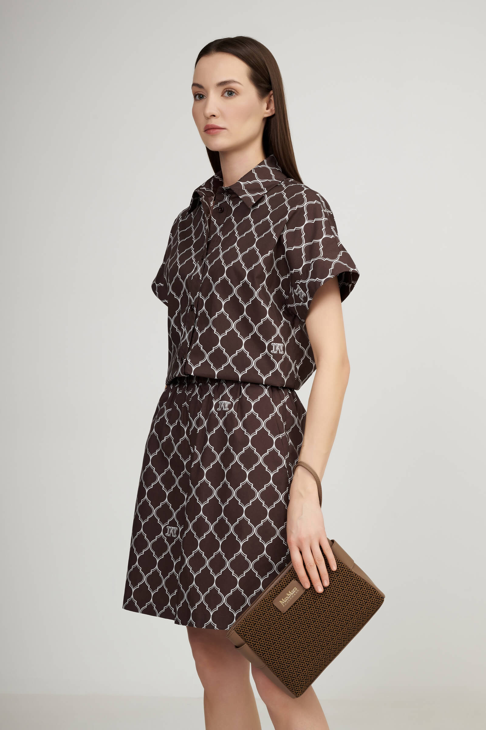 Клатч из ажурного текстиля Бренд Max Mara Изображение 5