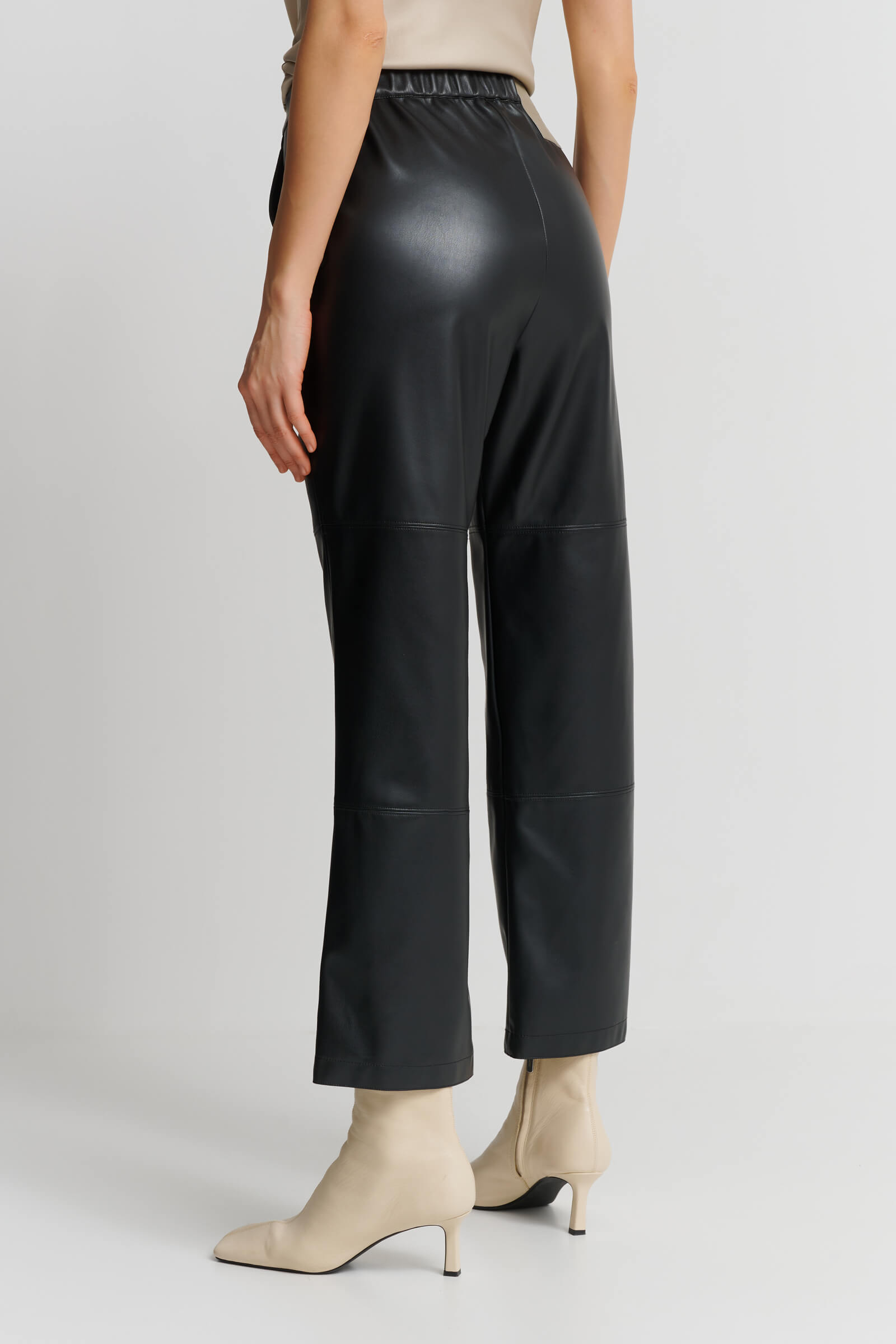Брюки из экокожи Бренд Max Mara Изображение 3