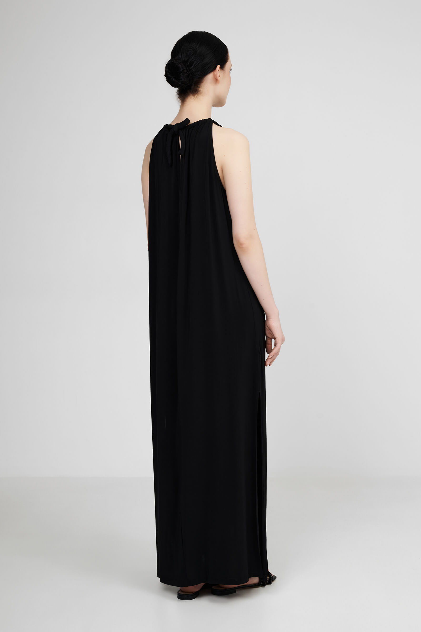 Длинное платье из шелковистой вискозы Бренд Max Mara Изображение 3