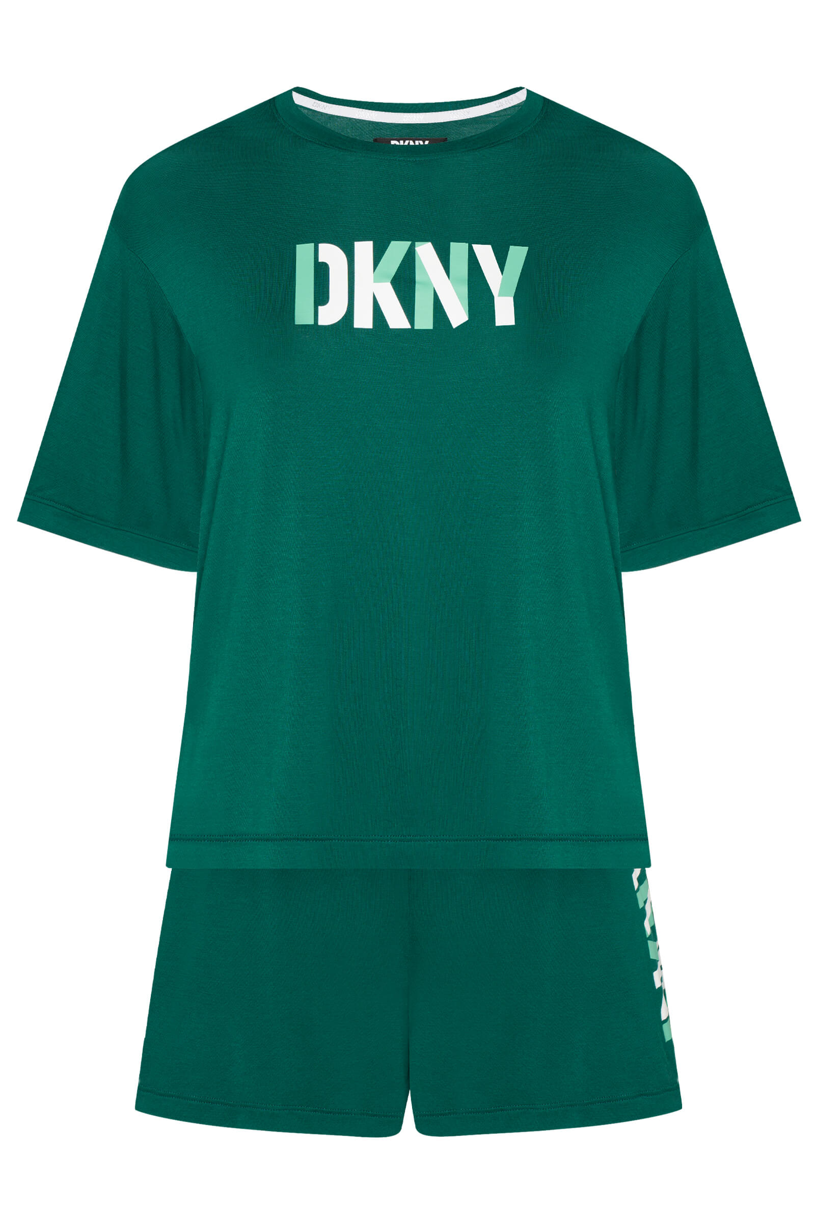 Короткая пижама с шортами Бренд DKNY