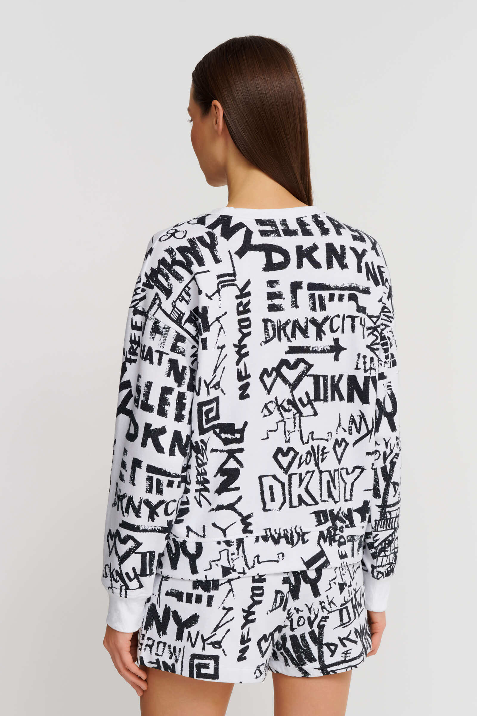 Свитшот с длинным рукавом Бренд DKNY Изображение 3