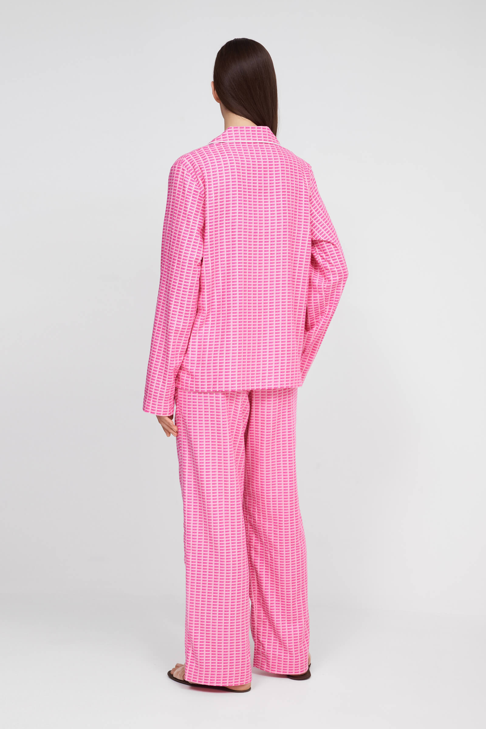 Хлопковая длинная пижама Бренд DKNY Изображение 4