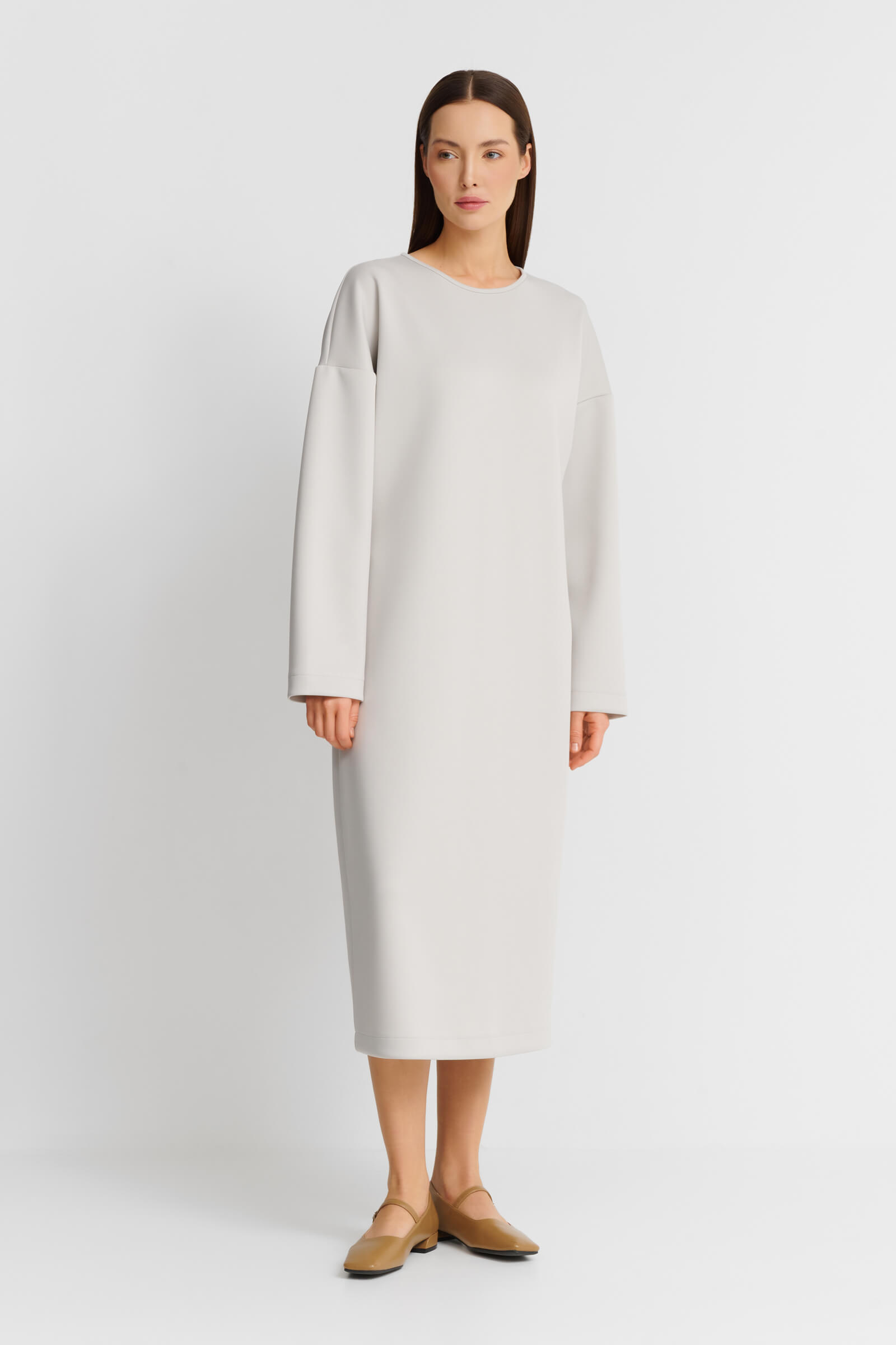 Трикотажное платье кокон Бренд Max Mara Изображение 2