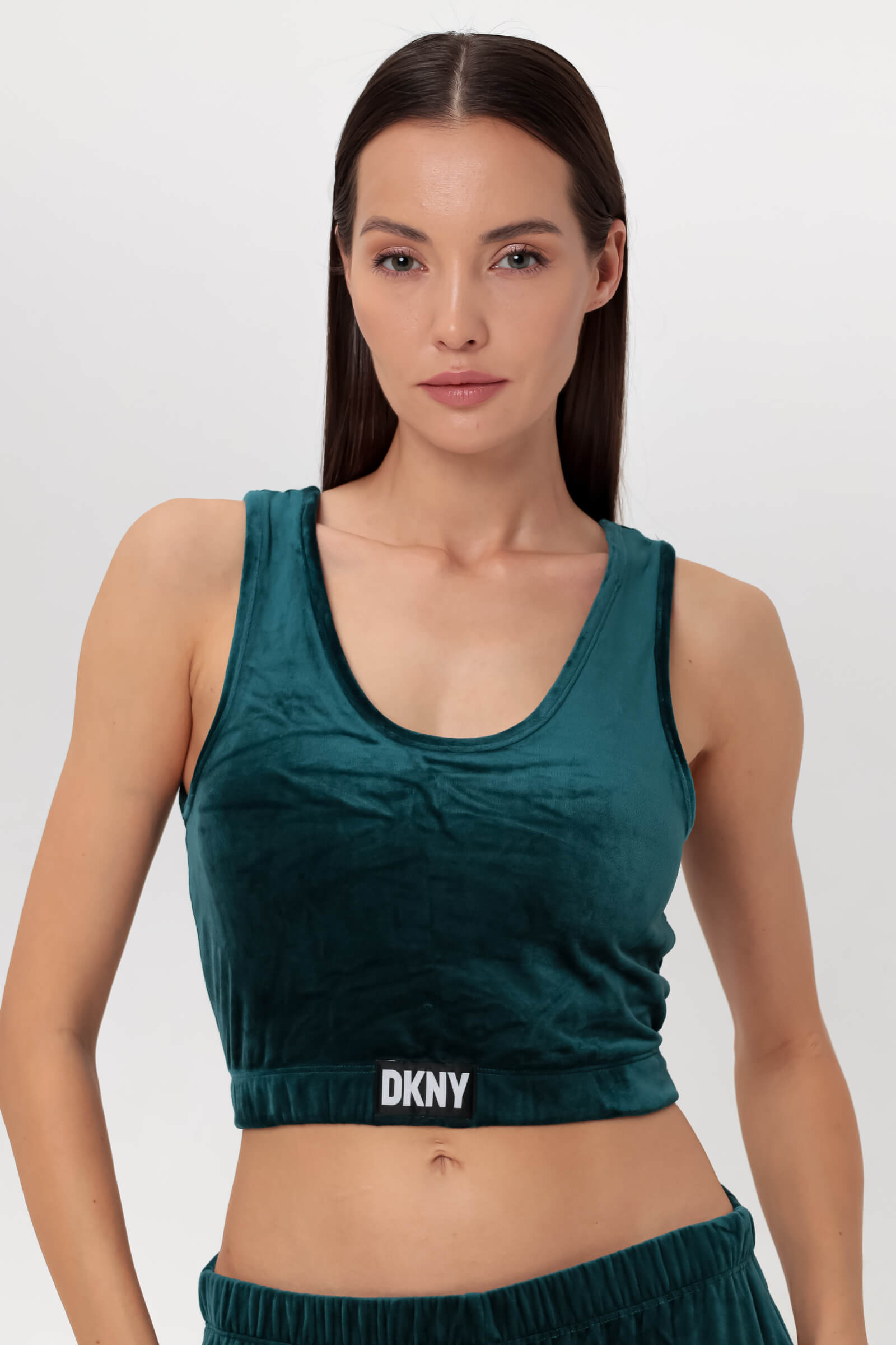 Велюровый домашний костюм-тройка Бренд DKNY Изображение 7