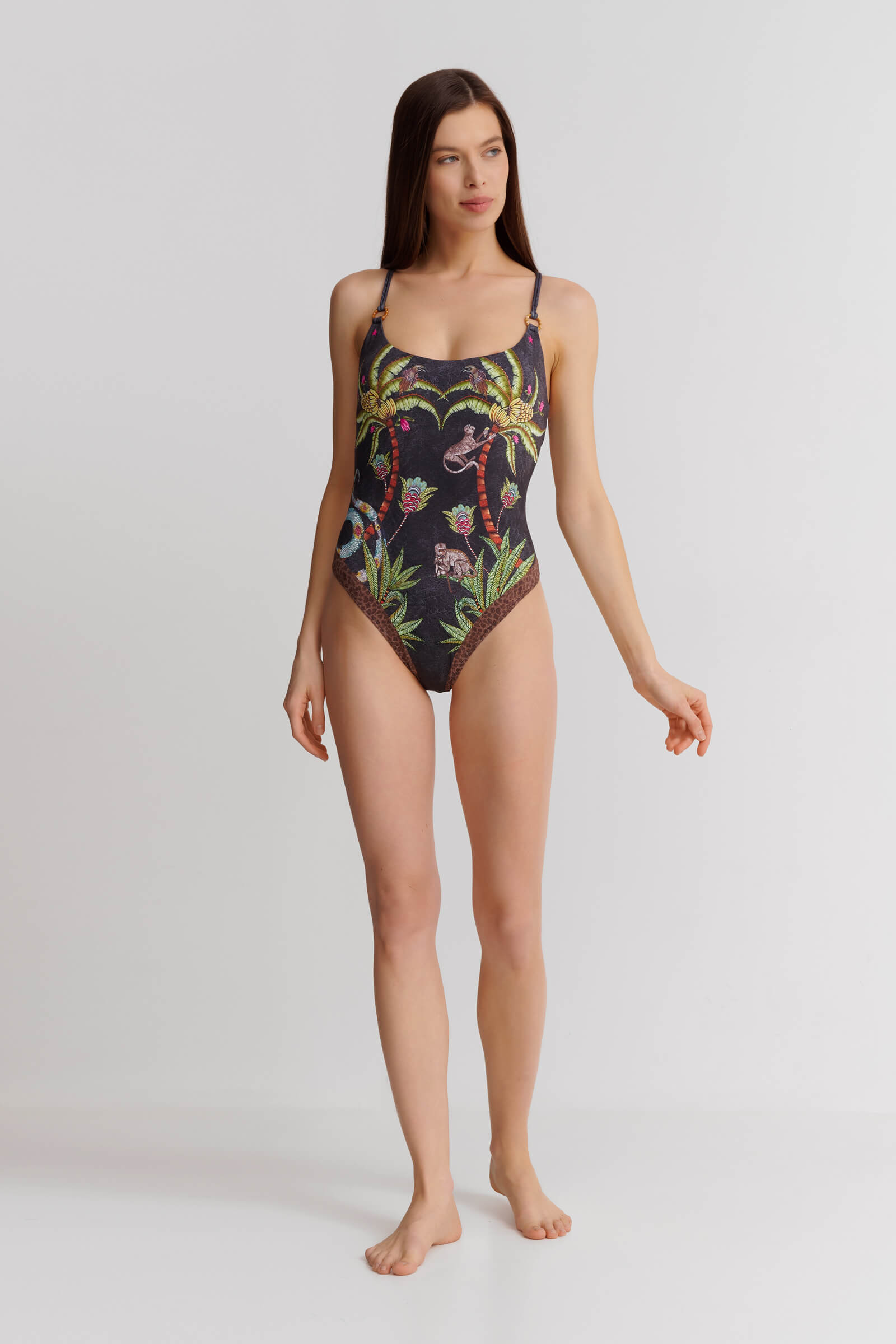 Слитный купальник без косточек Бренд Pin-Up Stars Изображение 4