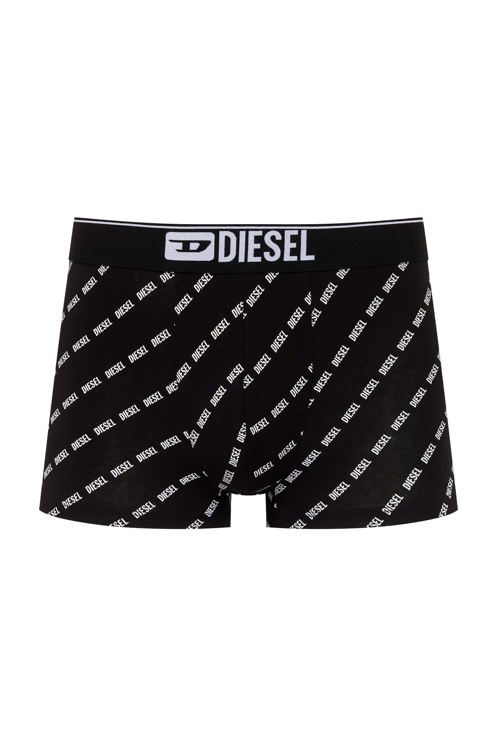 Хлопковые трусы транки с логотипом на поясе Бренд Diesel